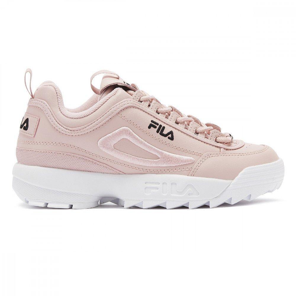 [5FM00694-652] Womens Fila Disruptor II 3D Embroidery - sneakAR