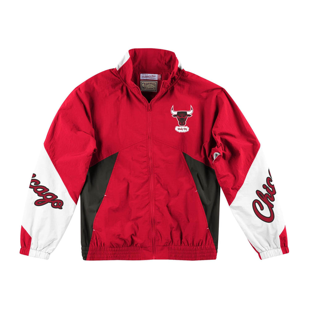 [FLZPMG18039-CBUSCAR] Mens Mitchell & Ness NBA Midseason Windbreaker 2.0 Chicago Bulls - sneakAR
