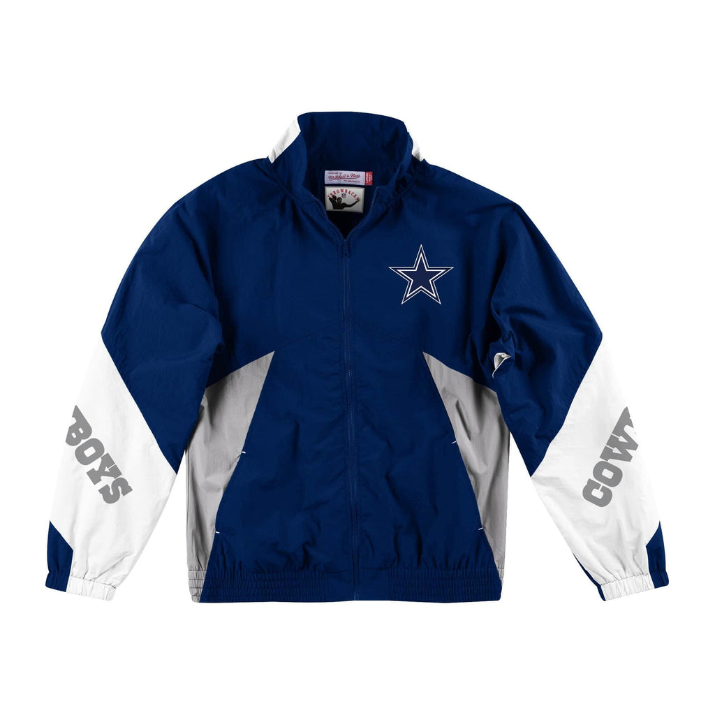 [FLZPMG18039-DCONAVY] Mens Mitchell & Ness NFL Midseason Windbreaker 2.0 Dallas Cowboys - sneakAR