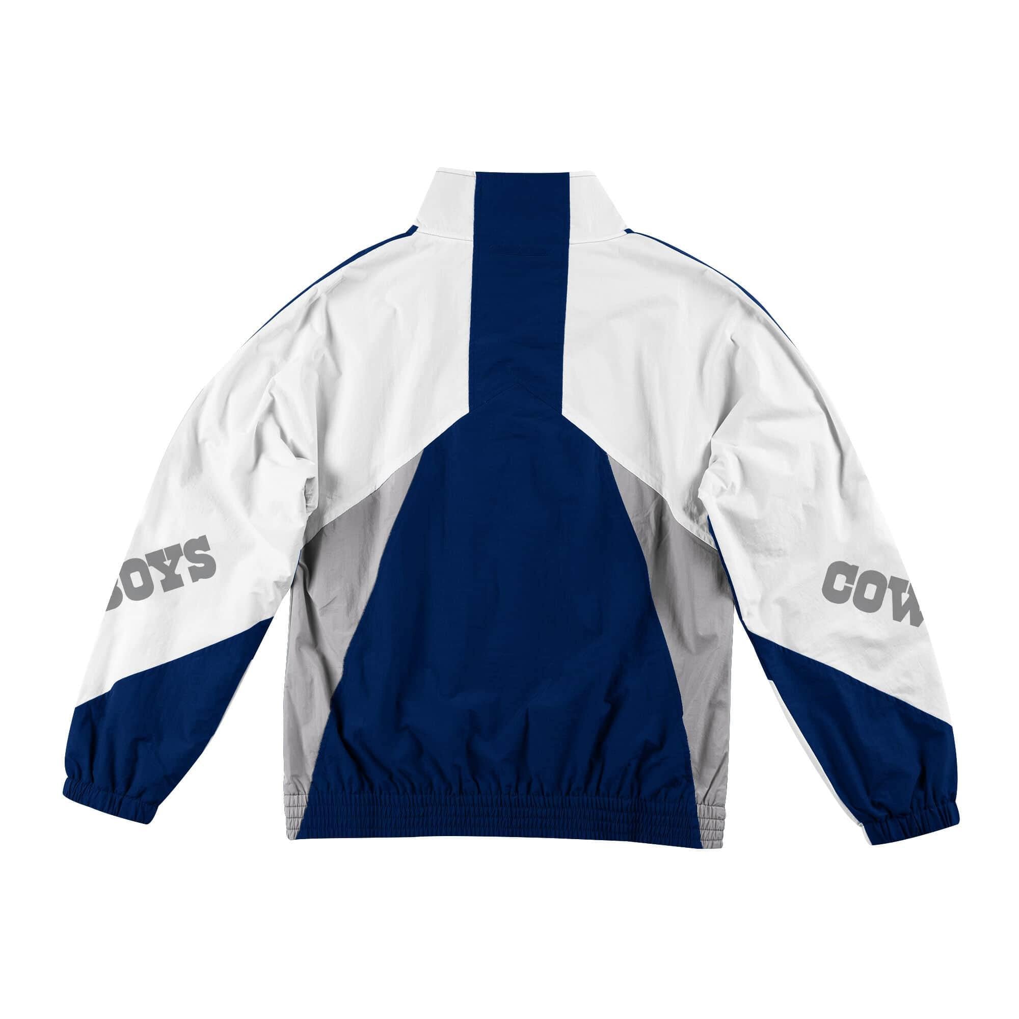 [FLZPMG18039-DCONAVY] Mens Mitchell & Ness NFL Midseason Windbreaker 2.0 Dallas Cowboys - sneakAR