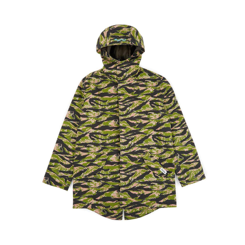 [412808-98T] Mens Oakley Tiger Camo Parka TNP - sneakAR