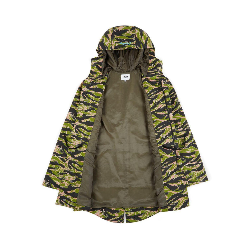 [412808-98T] Mens Oakley Tiger Camo Parka TNP - sneakAR