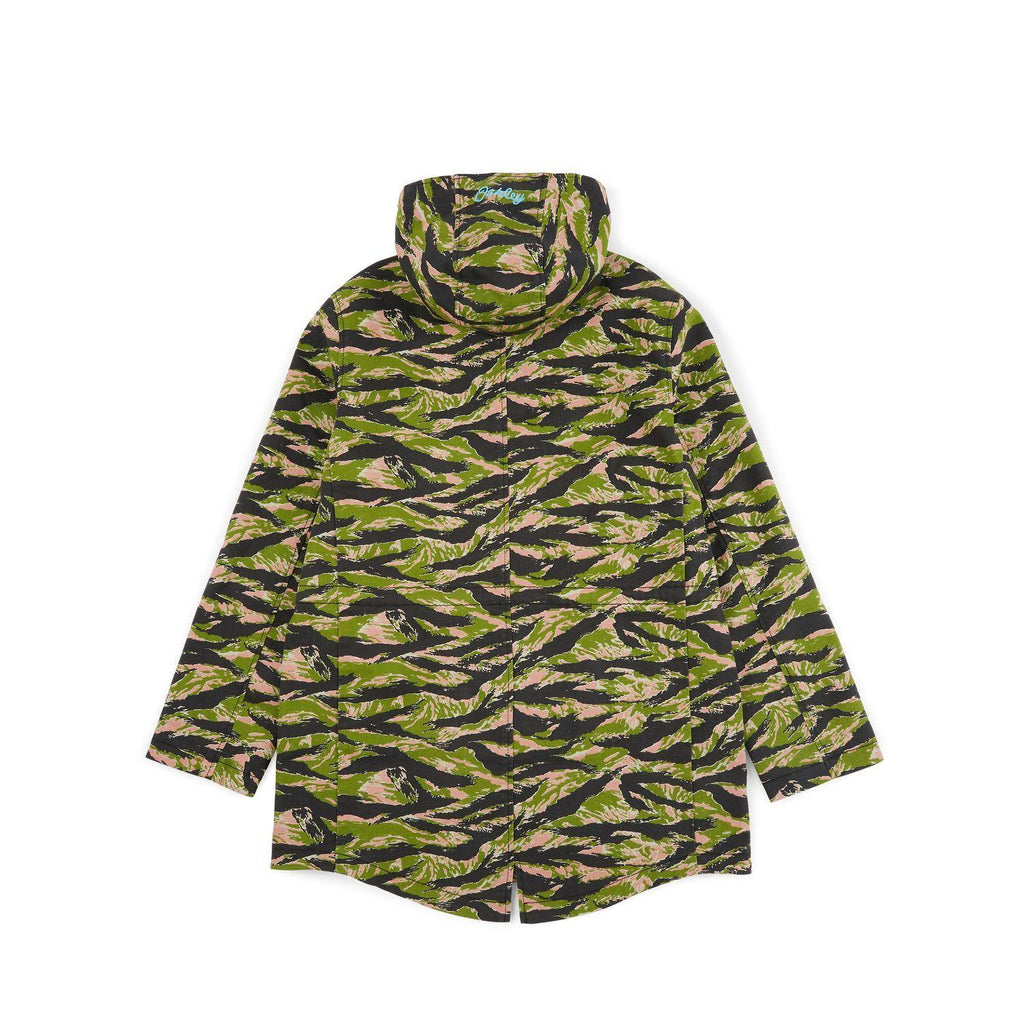 [412808-98T] Mens Oakley Tiger Camo Parka TNP - sneakAR