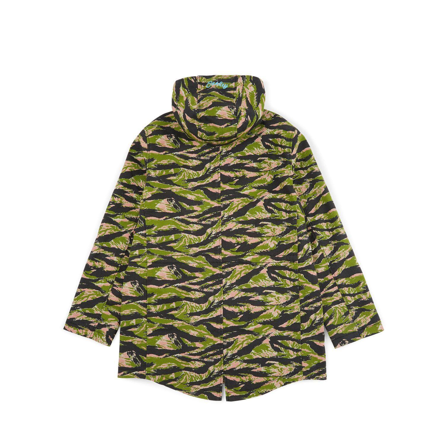 [412808-98T] Mens Oakley Tiger Camo Parka TNP - sneakAR