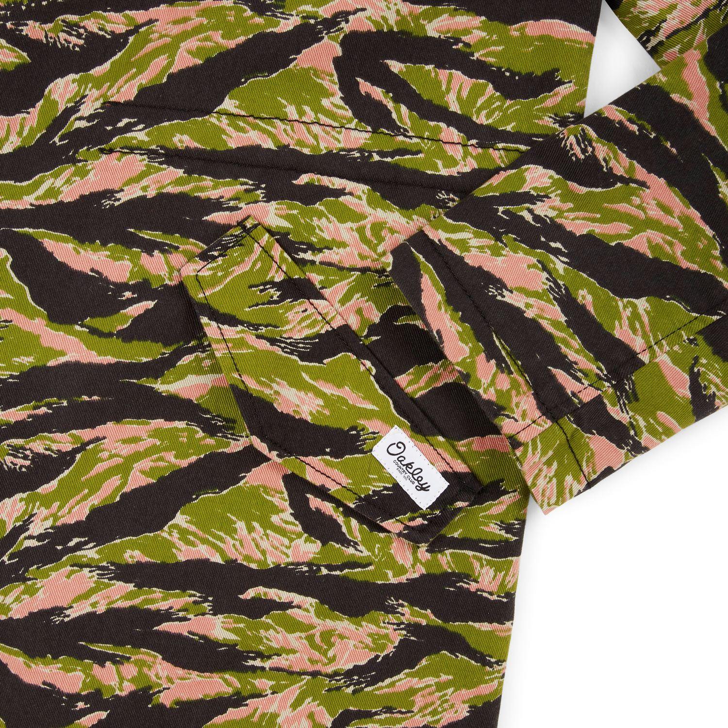 [412808-98T] Mens Oakley Tiger Camo Parka TNP - sneakAR