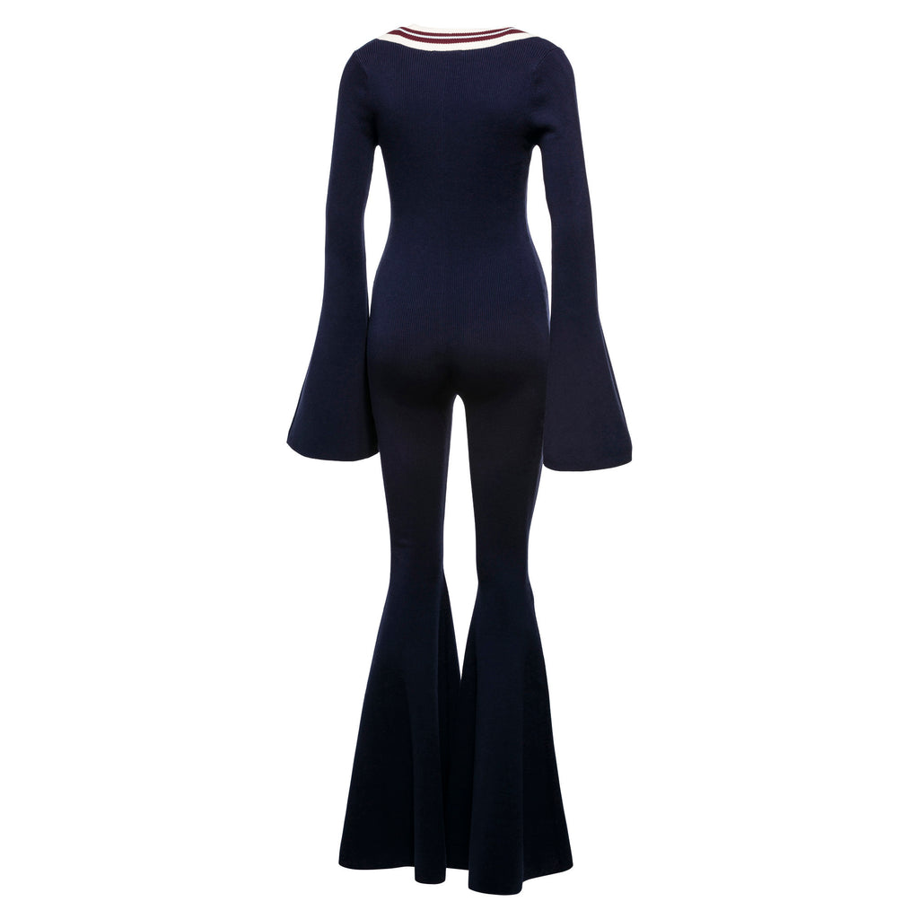 [575743-02] Womens Puma x Fenty by Rihanna Deep V Sweater Knit Onepiece