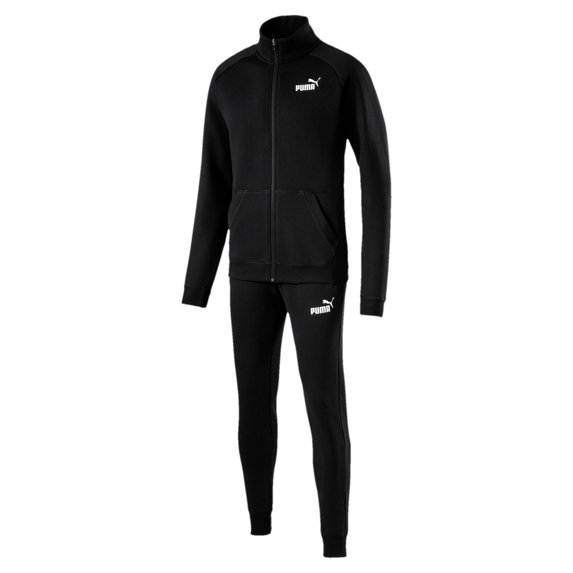 [854094-01] Mens Puma Clean Sweat Suit Cl