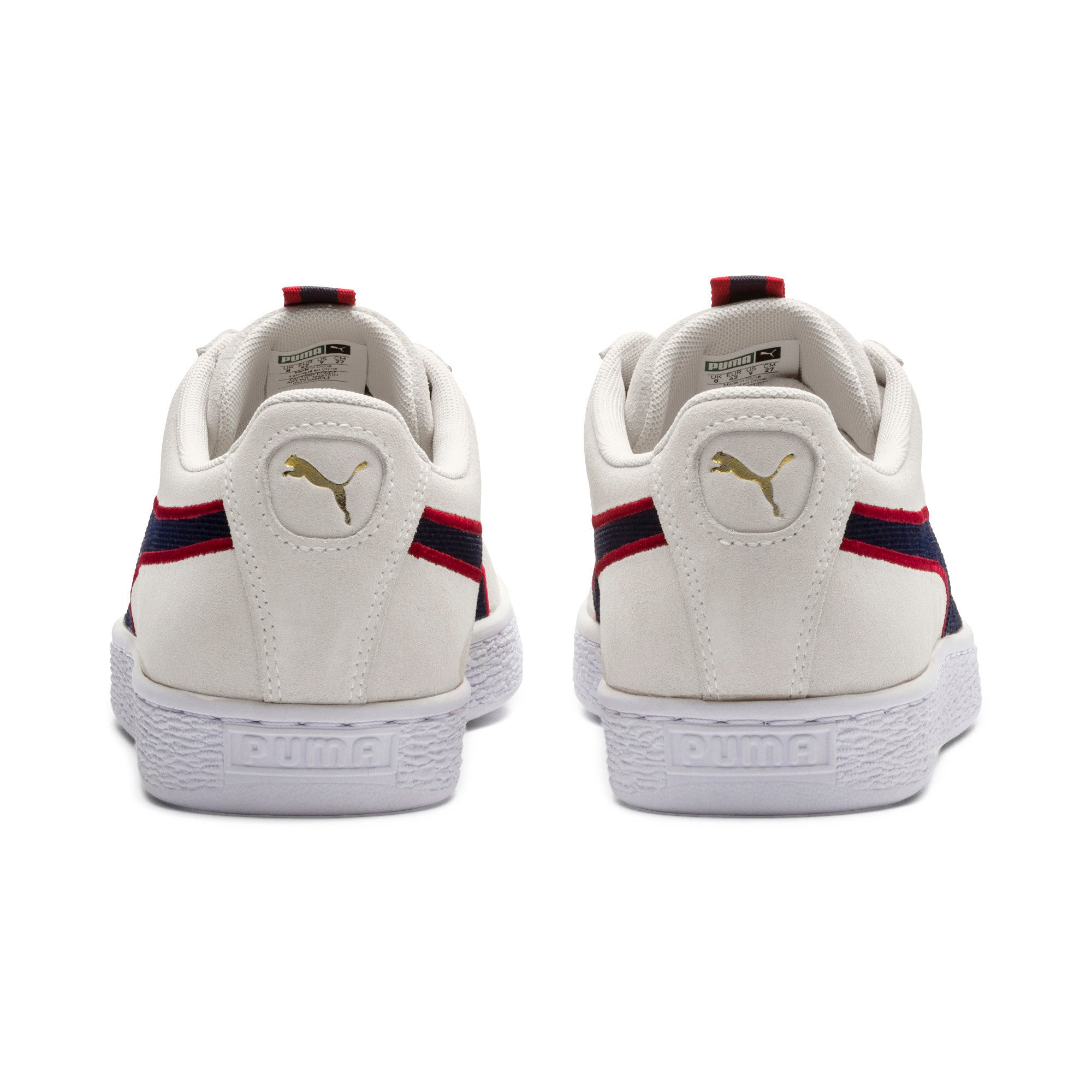 [366615-01] Suede Classic Sport Stripes