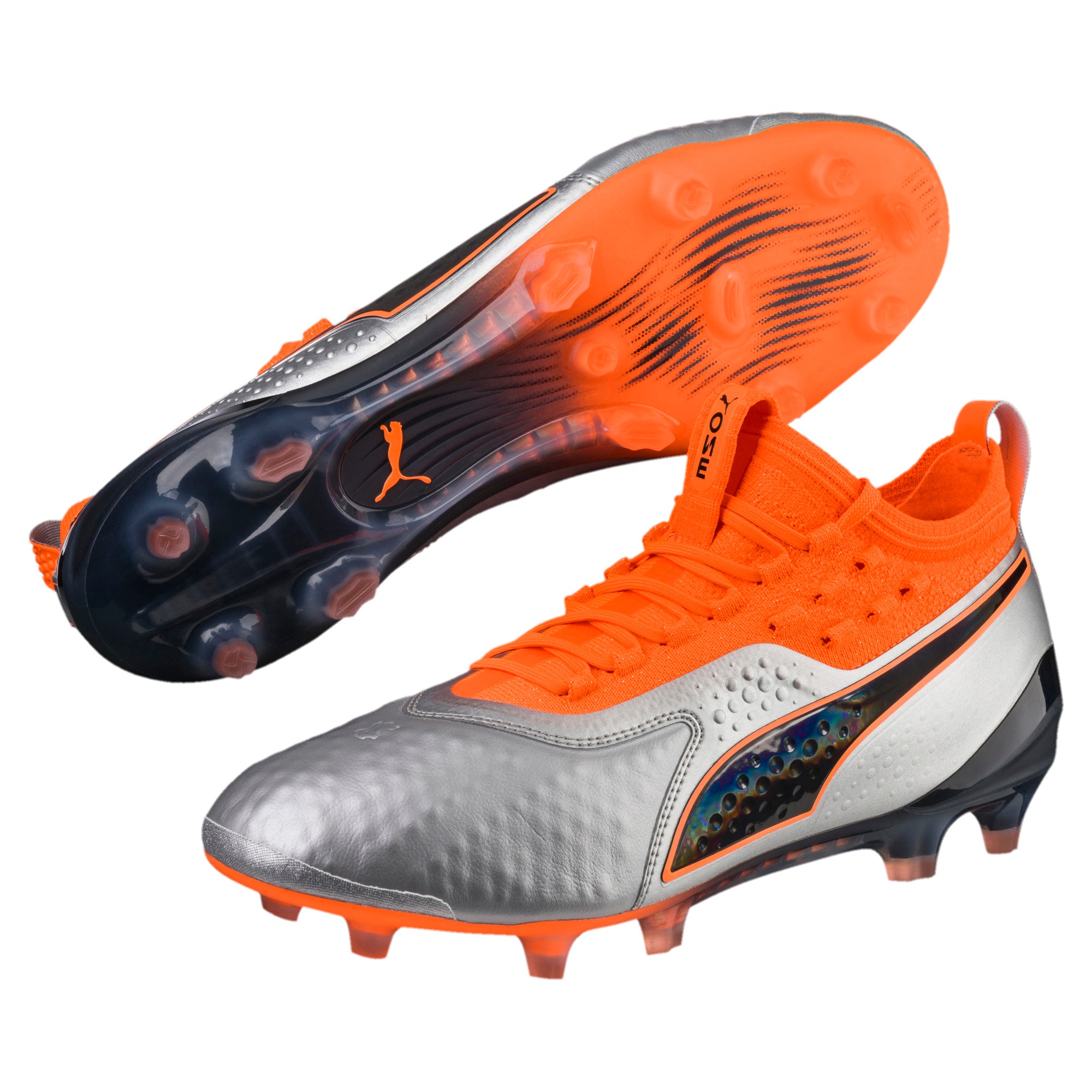 [104735-01] Mens Puma One 1 Leather FG/AG Cleats