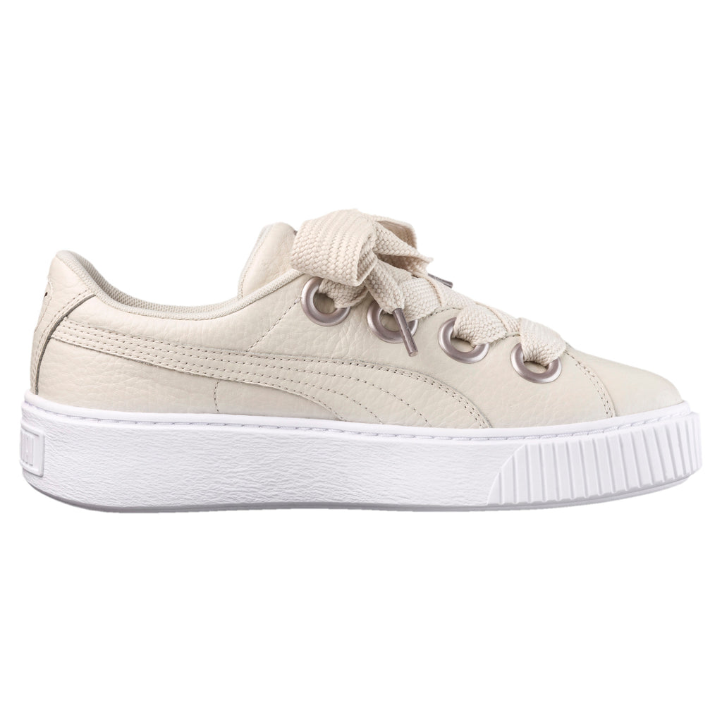 [366460-02] Womens Platform Kiss Leather