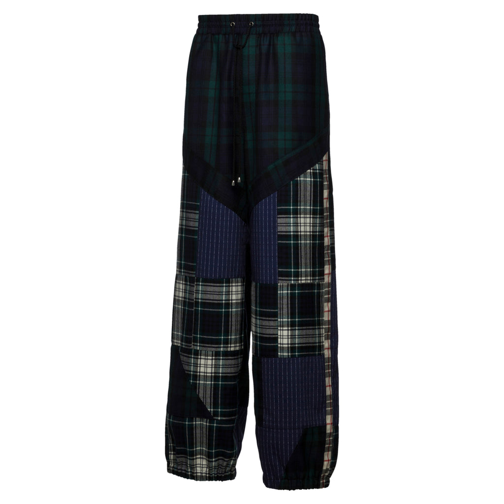 [575845-01] Womens Puma x Fenty by Rihanna Plaid Patchwork Track Pant