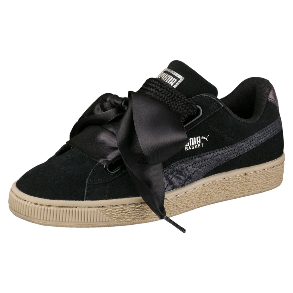 [364083-03] Womens Suede Heart Safari