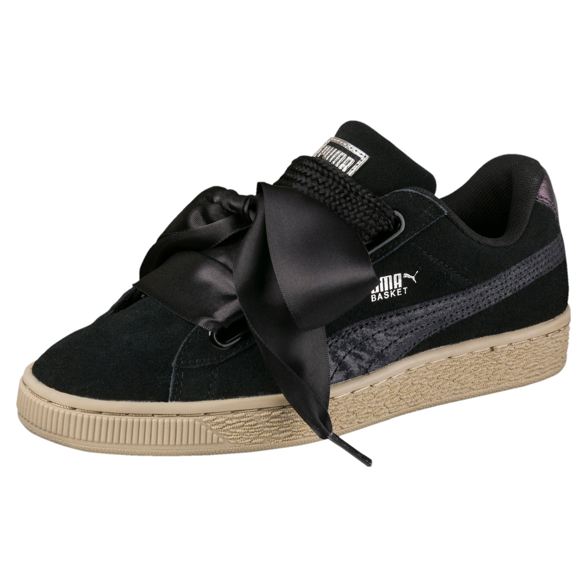 [364083-03] Womens Suede Heart Safari