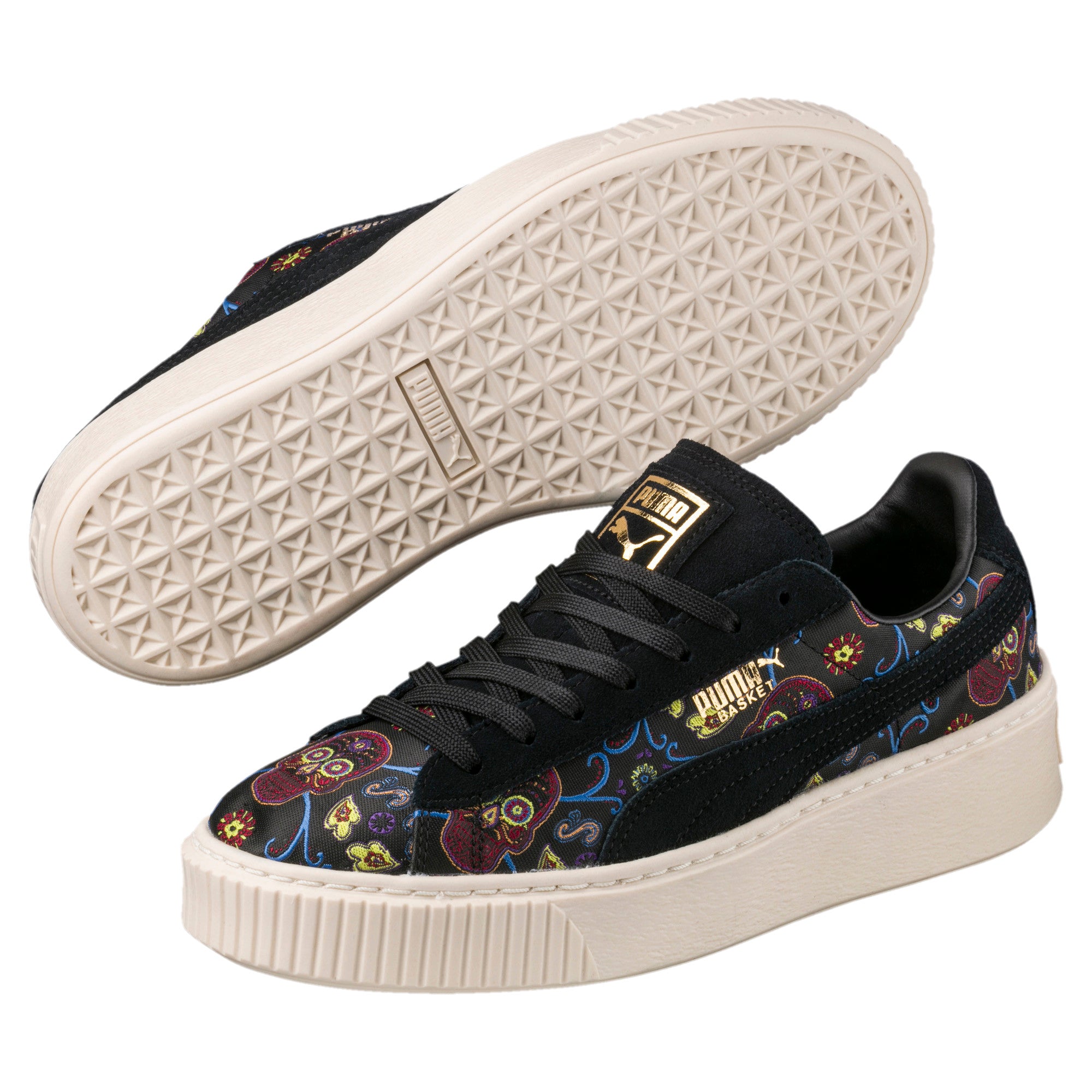 [364810-01] Womens Puma Platform Dotd  Fm