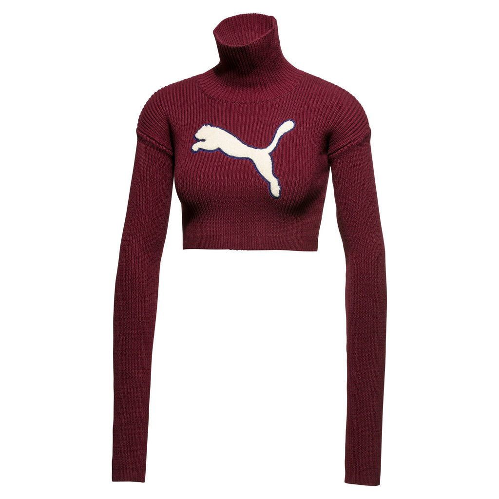 [576053-03] Womens Puma x Fenty by Rihanna Longsleeve Loose Turtleneck Sweater