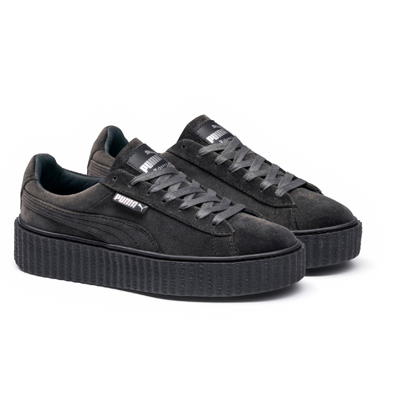 [364466-03] Womens Creeper Velvet