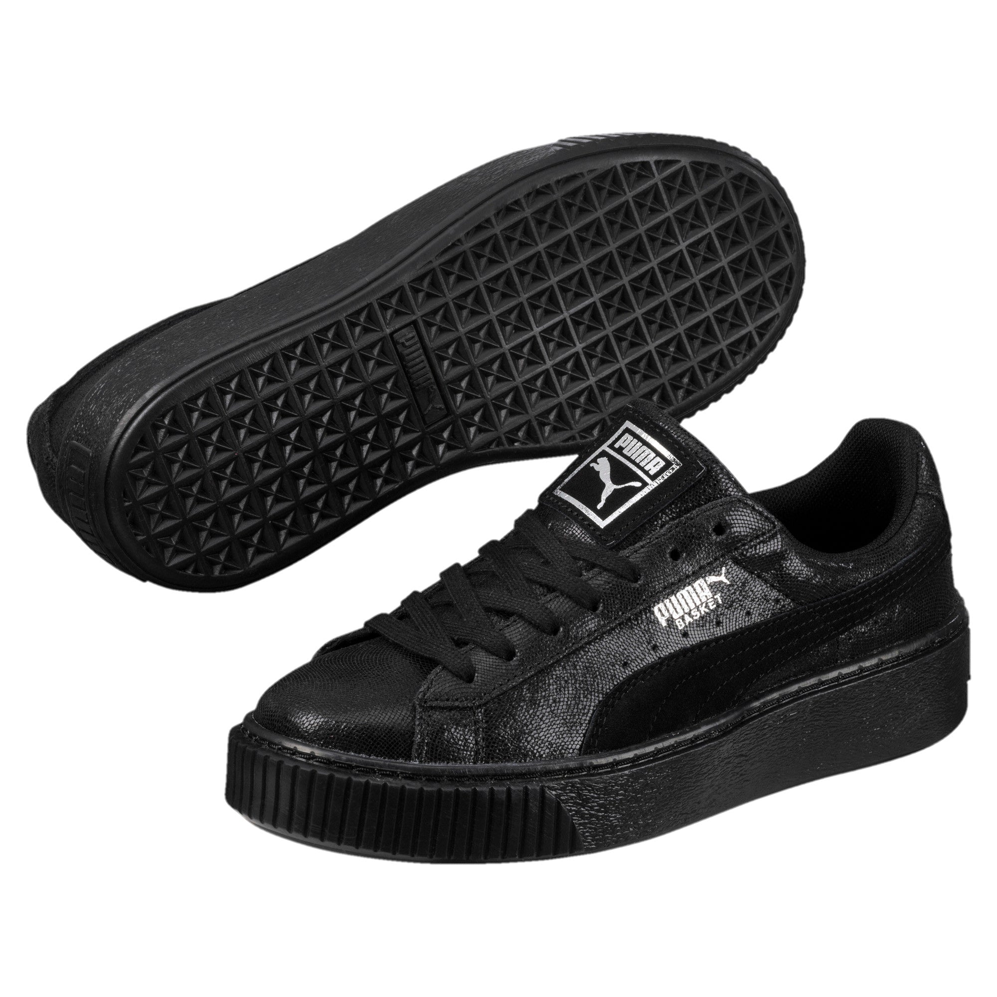 [364587-01] Womens Basket Platform Ns