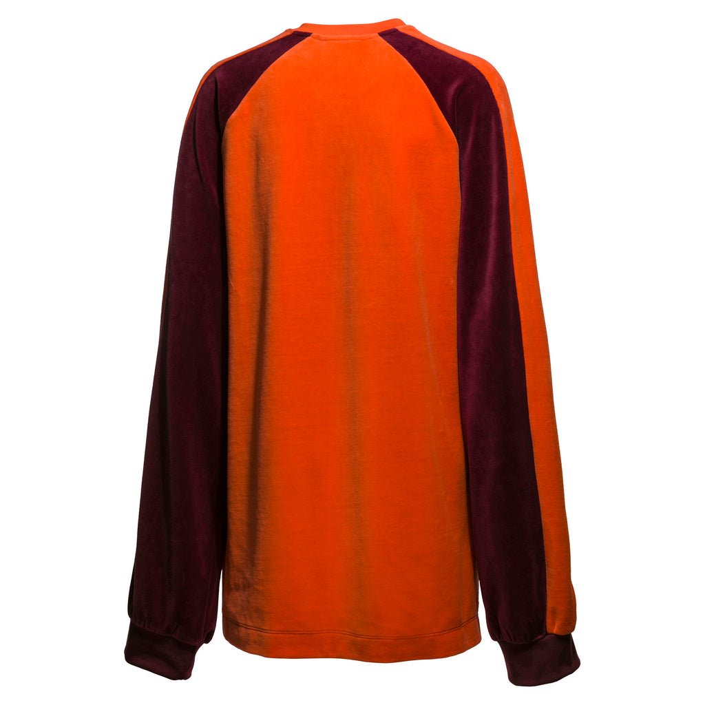 [575859-04] Womens Puma x Fenty by Rihanna Velour O/S V-Neck Pullover