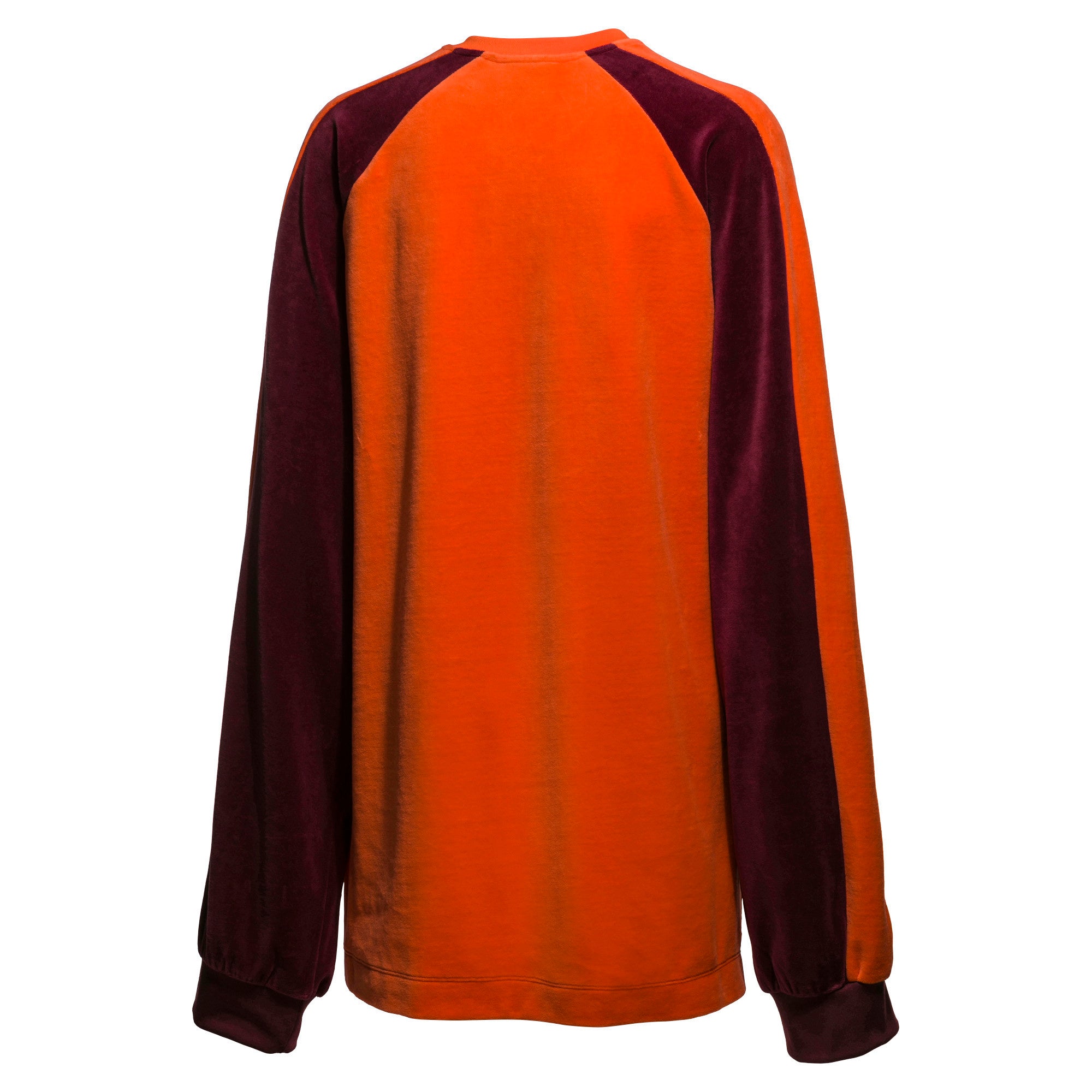 [575859-04] Womens Puma x Fenty by Rihanna Velour O/S V-Neck Pullover