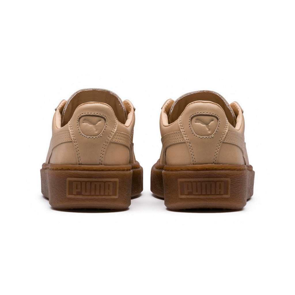 [364457-01] Womens Platform Veg Tan Naturel