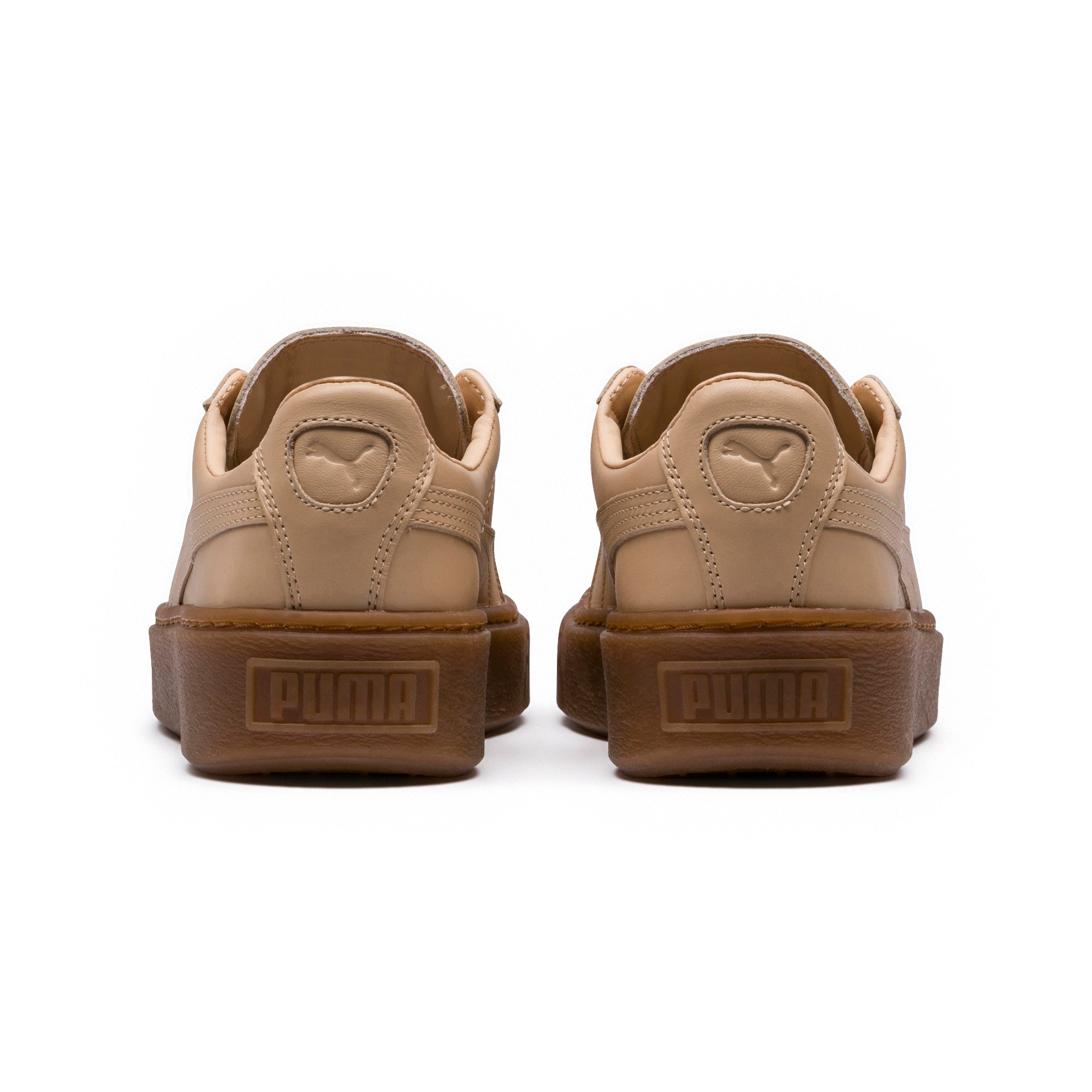 [364457-01] Womens Platform Veg Tan Naturel
