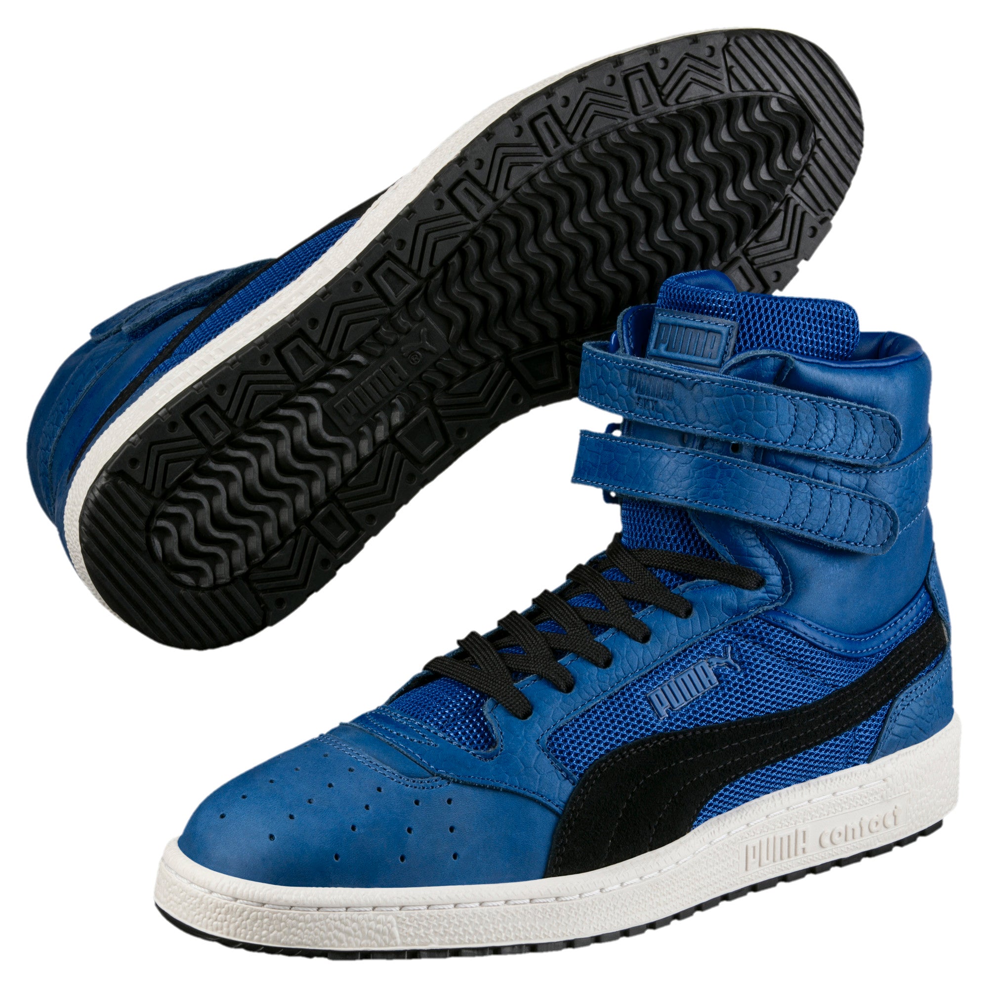 [363854-01] Sky Ii Hi Color Blocked Lthr