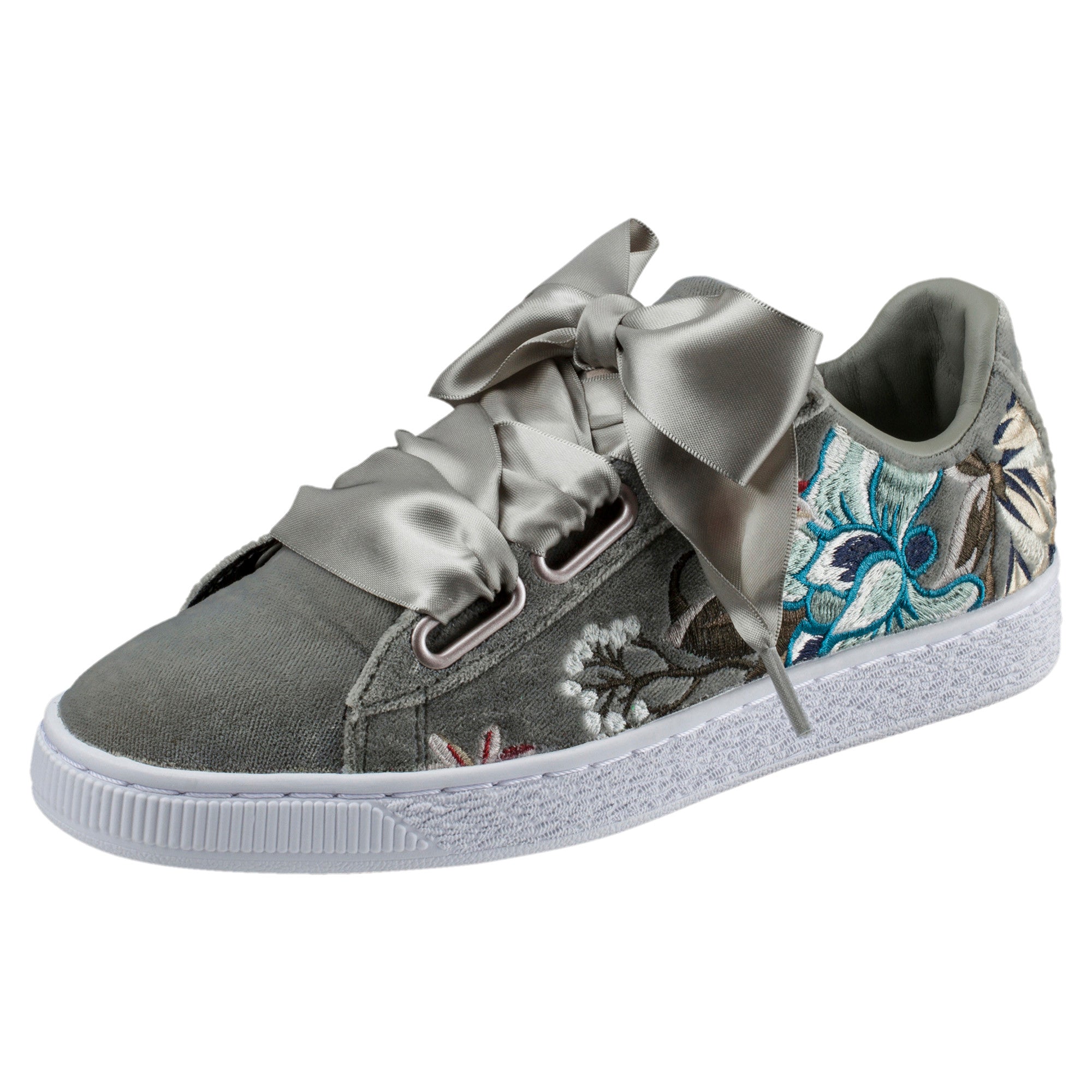 [366116-03] Womens Basket Heart Hyper Emb