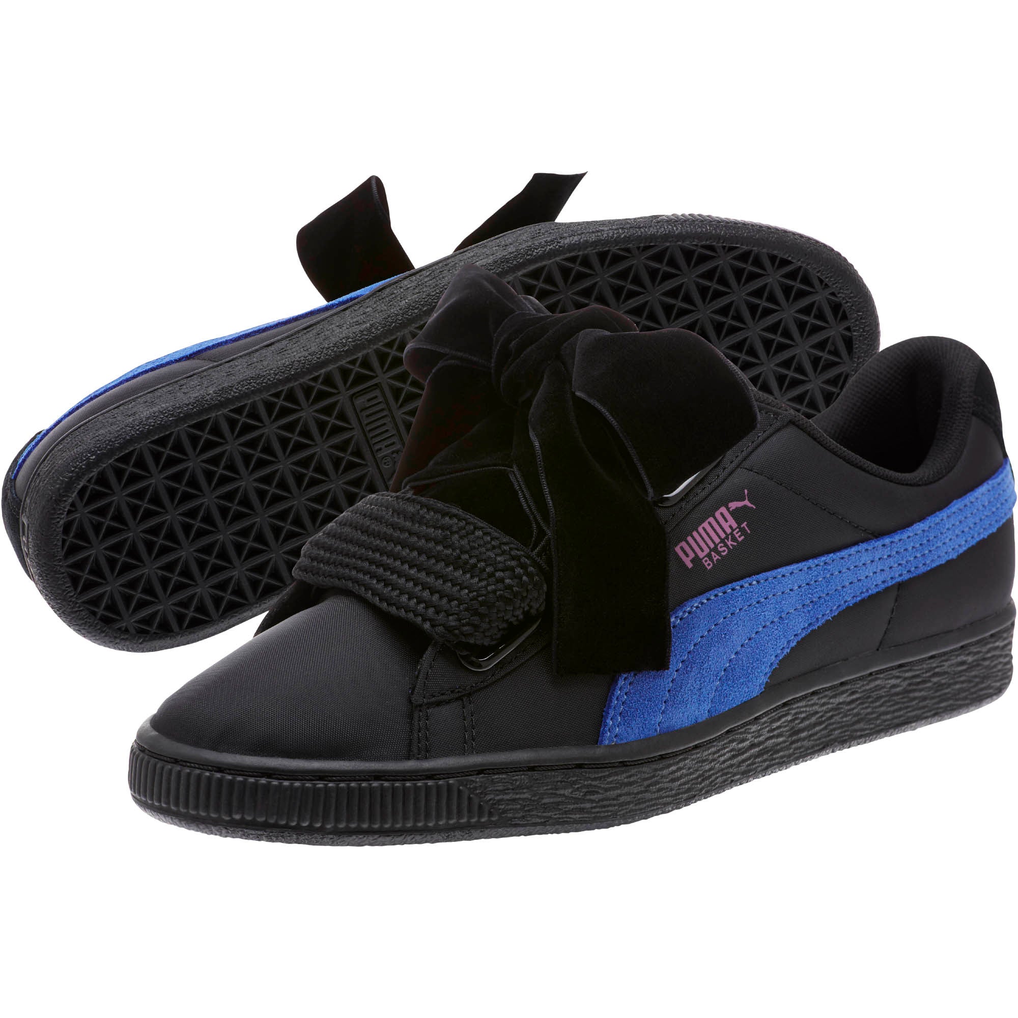 [364954-02] Womens Basket Heart Nylon