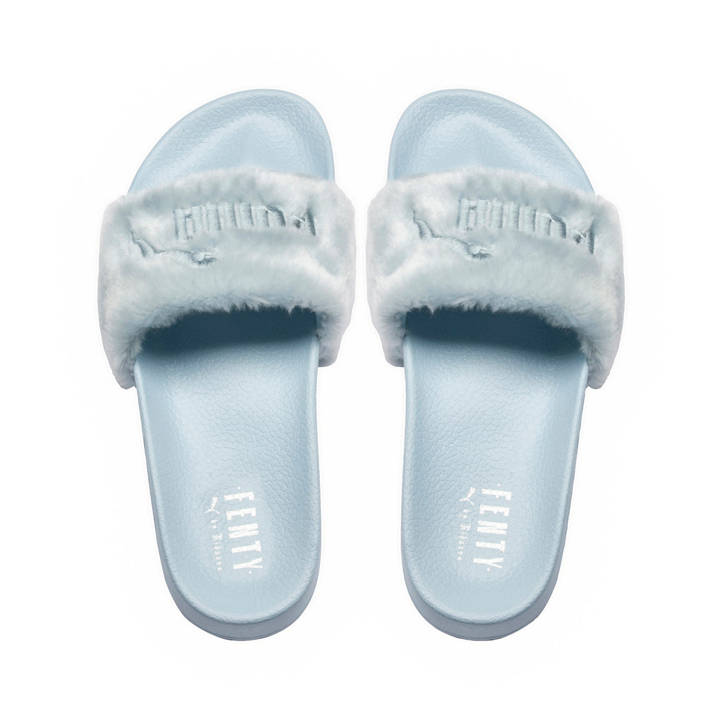 [365772-03] Womens Fur Slide