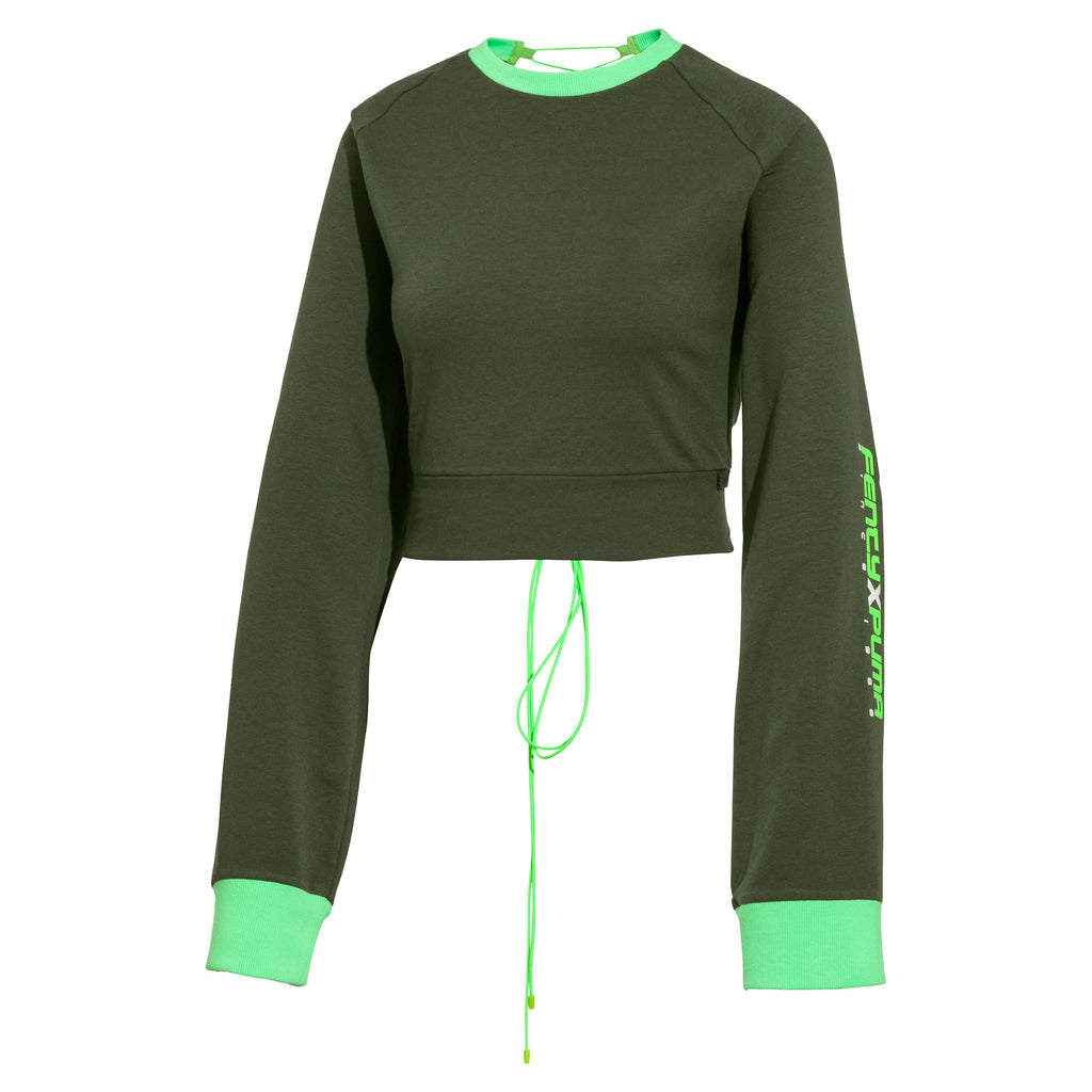 [577290-01] Womens Puma x Fenty by Rihanna Laced Sweatshirt