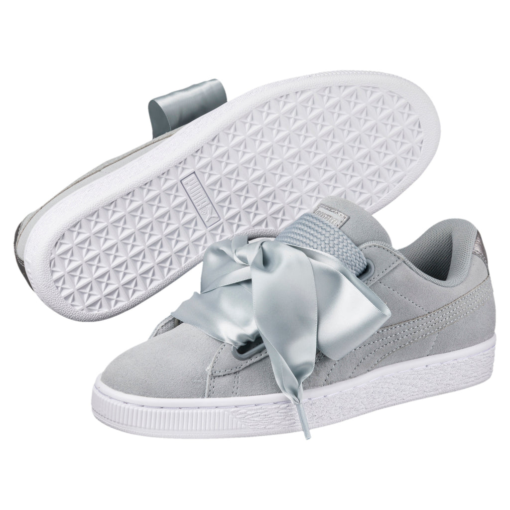 [364083-02] Womens Suede Heart Safari
