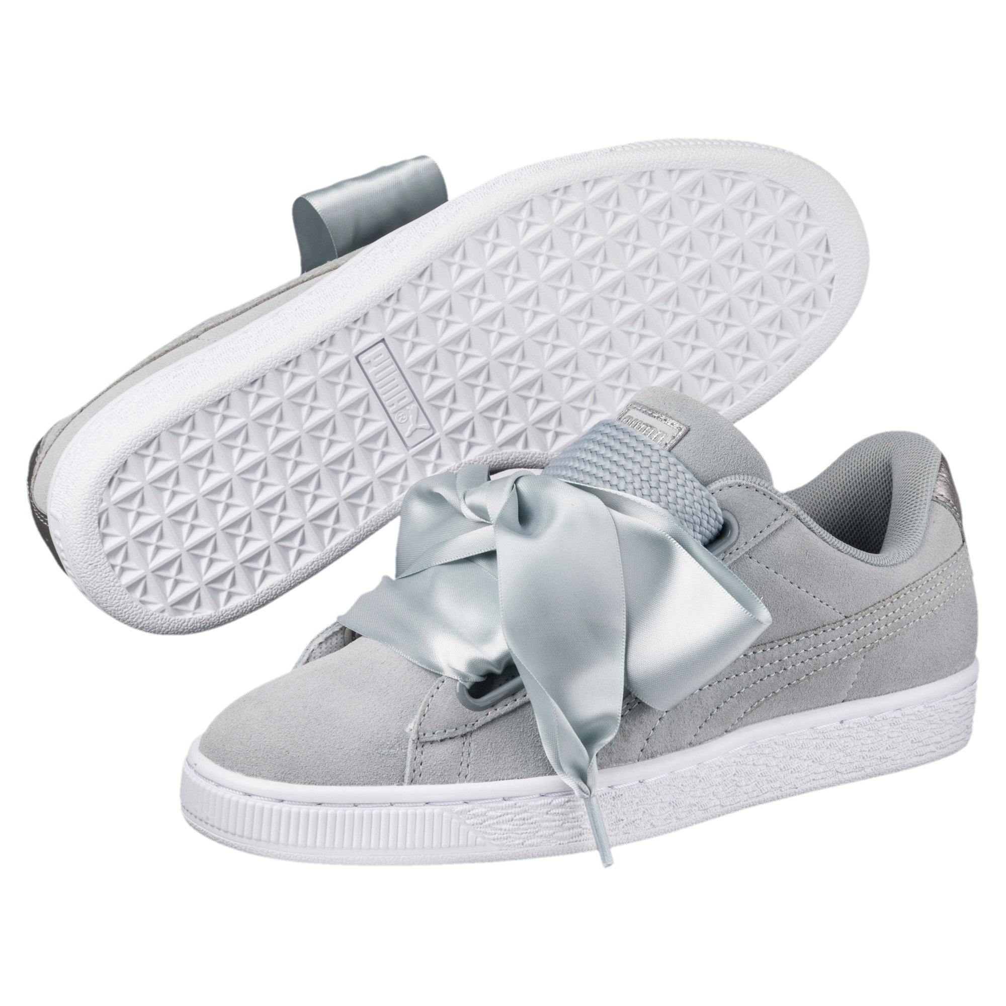 [364083-02] Womens Suede Heart Safari