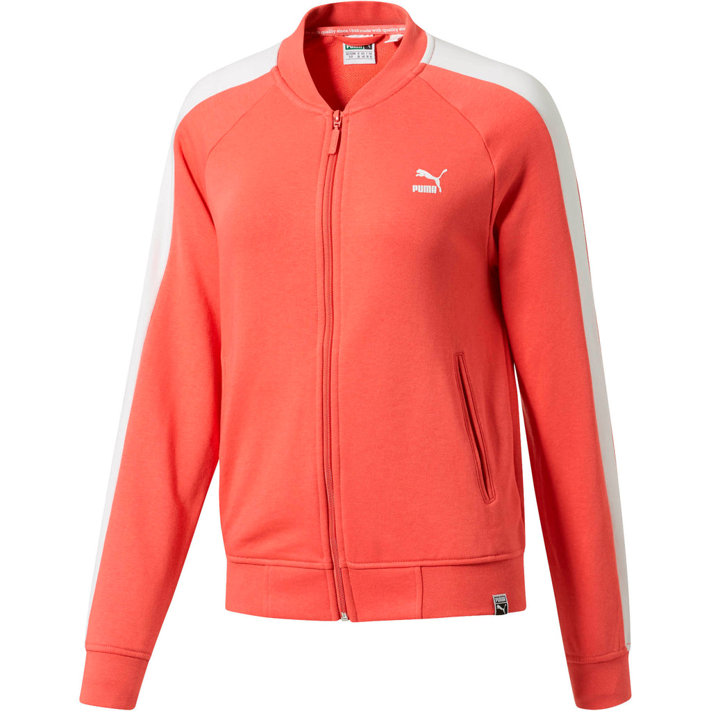 [575071-23] Womens Puma Classics Logo T7 Track Jaket