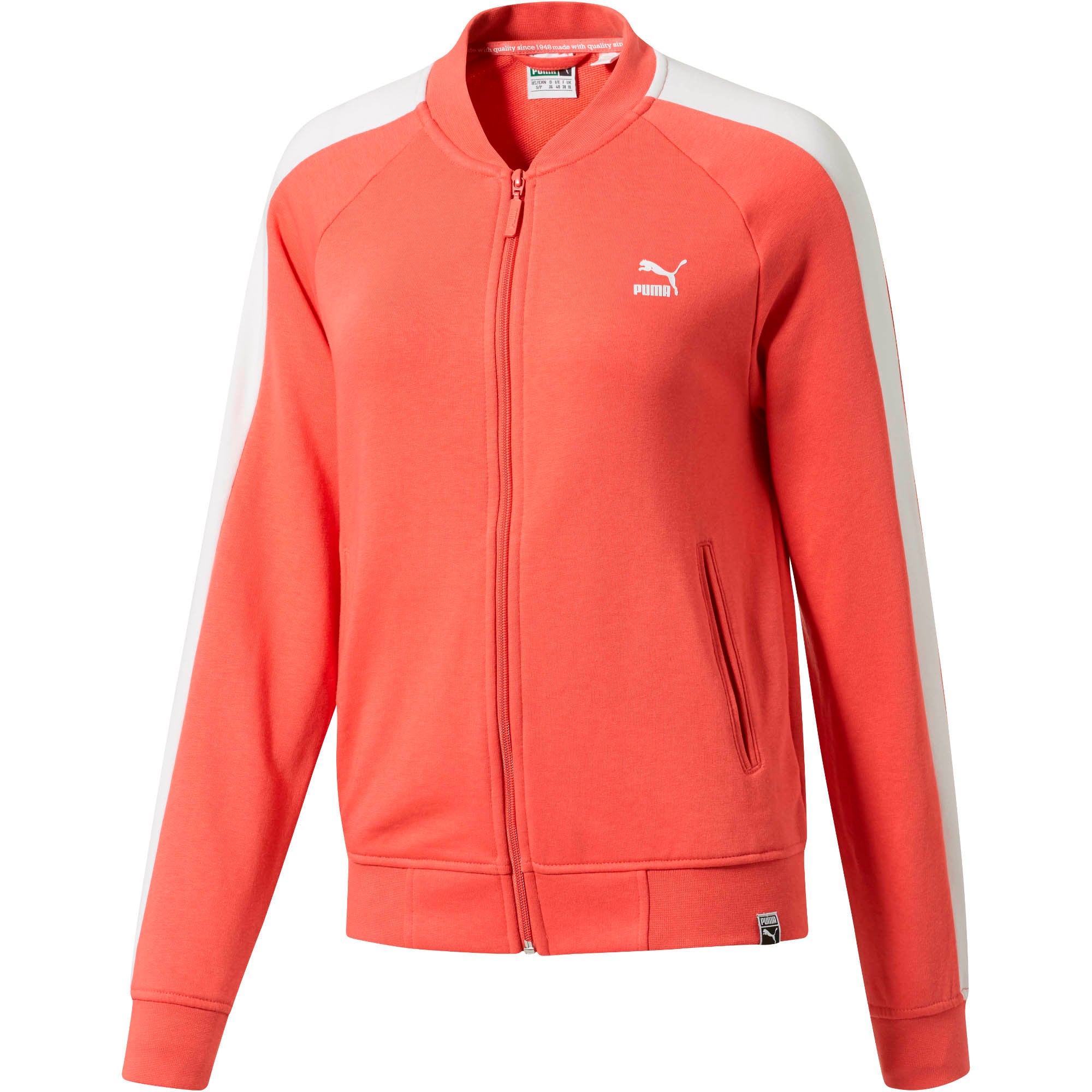 [575071-23] Womens Puma Classics Logo T7 Track Jaket