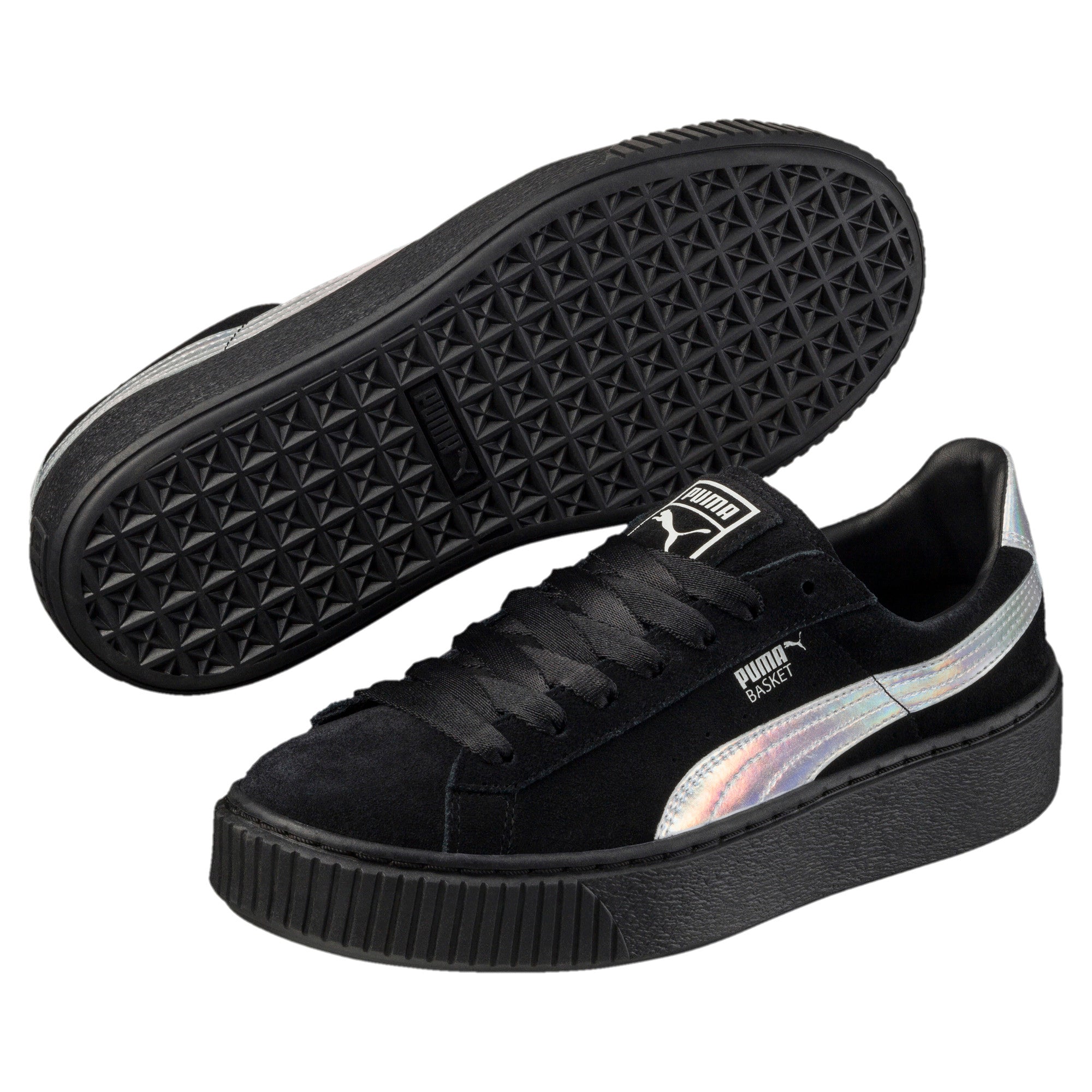 [363649-01] Womens Suede Platform Explos B