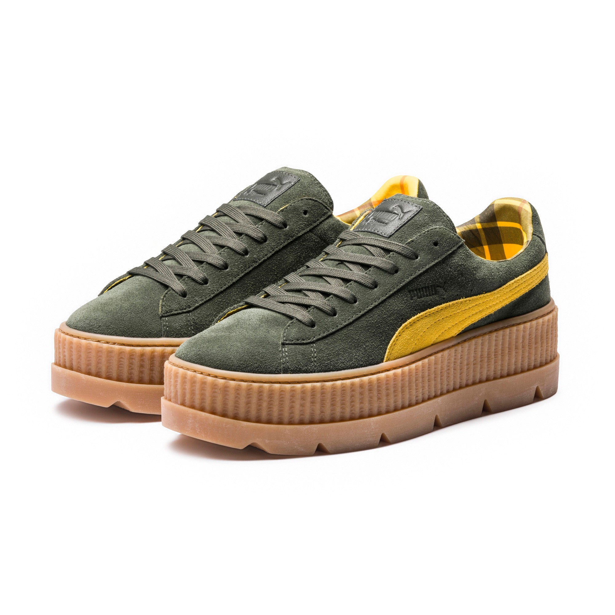[366268-01] Womens Cleated Creepersuede