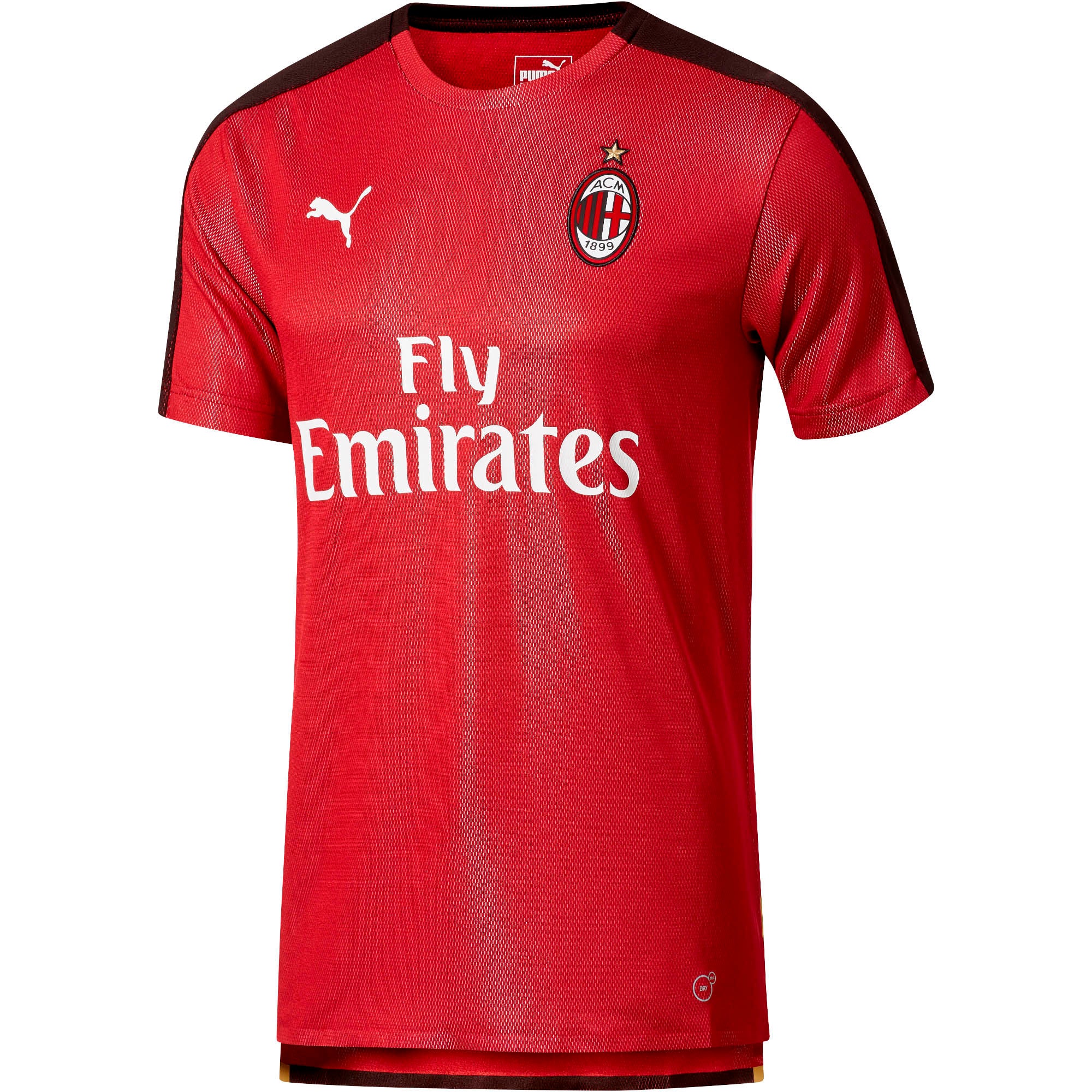[754455-06] Mens AC Milan Stadium Jersey W/ Sponsor