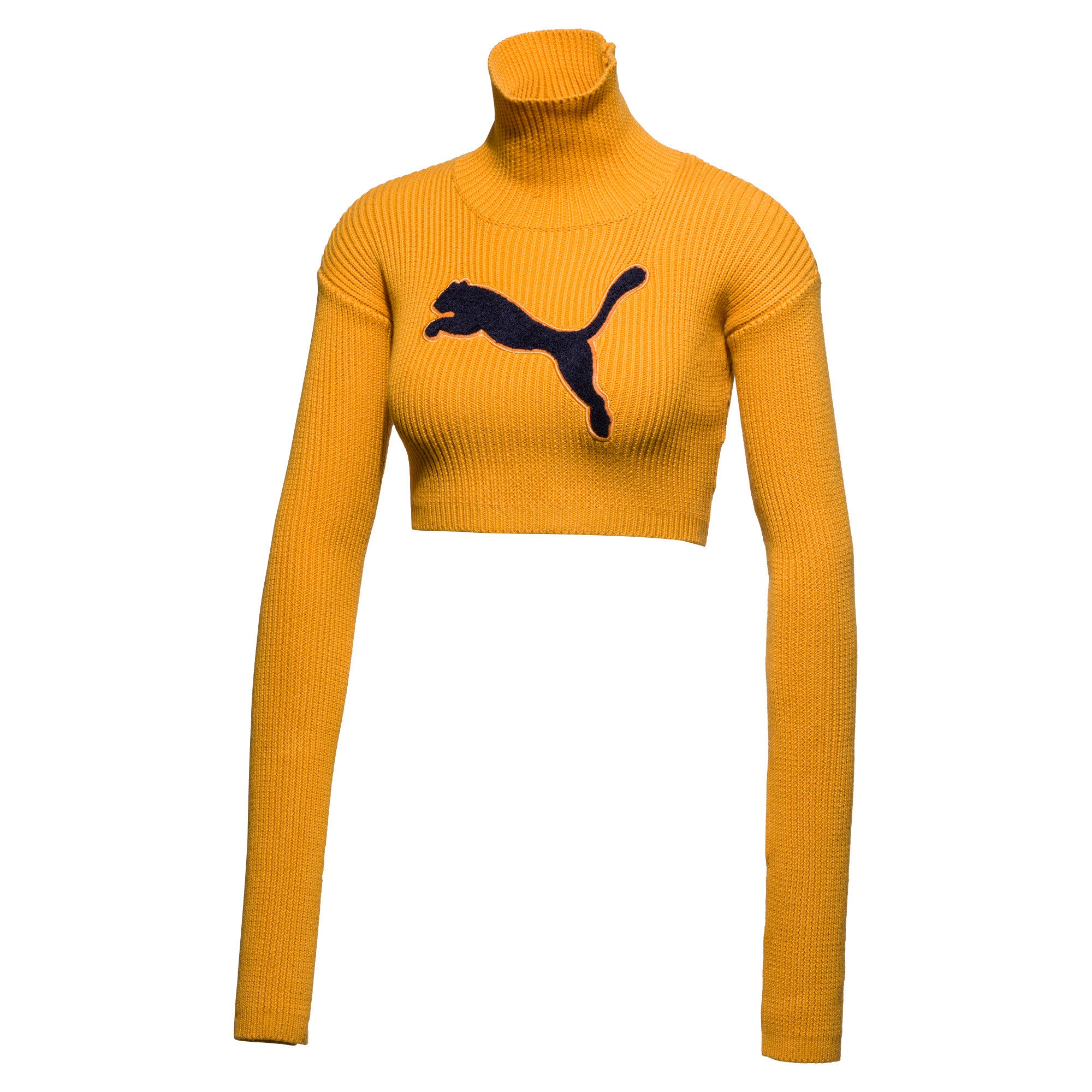 [576053-01] Womens Puma x Fenty by Rihanna Longsleeve Loose Turtleneck Sweater