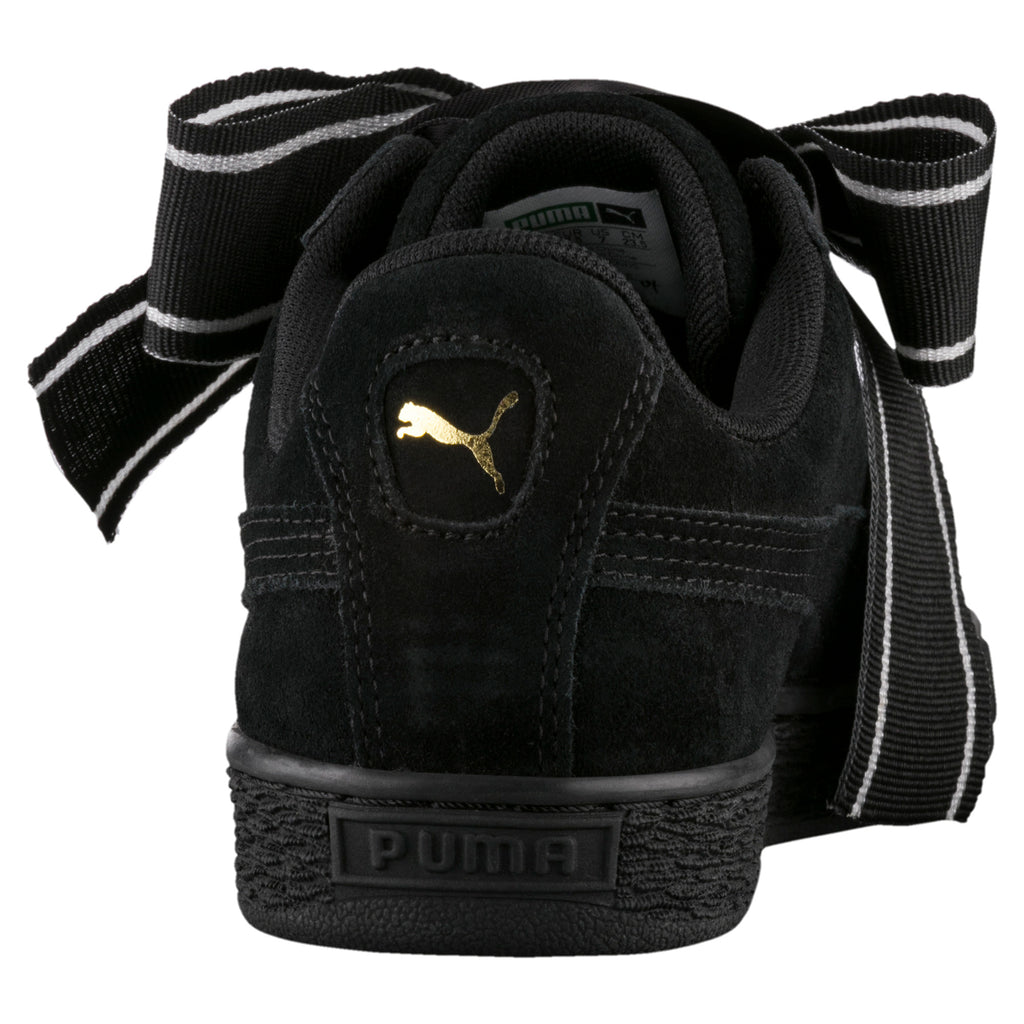 [364084-01] Womens Suede Heart Satin Ii
