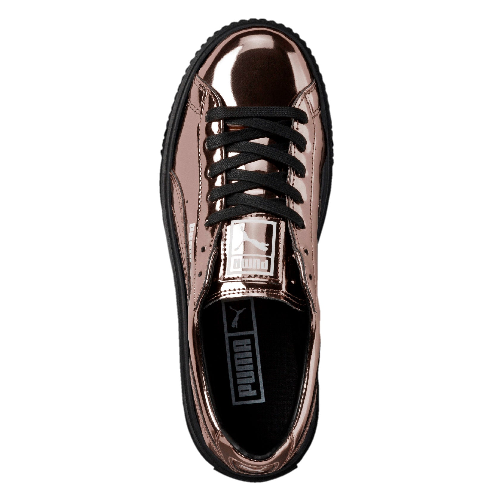 [362339-03] Womens Basket Platform Metallic
