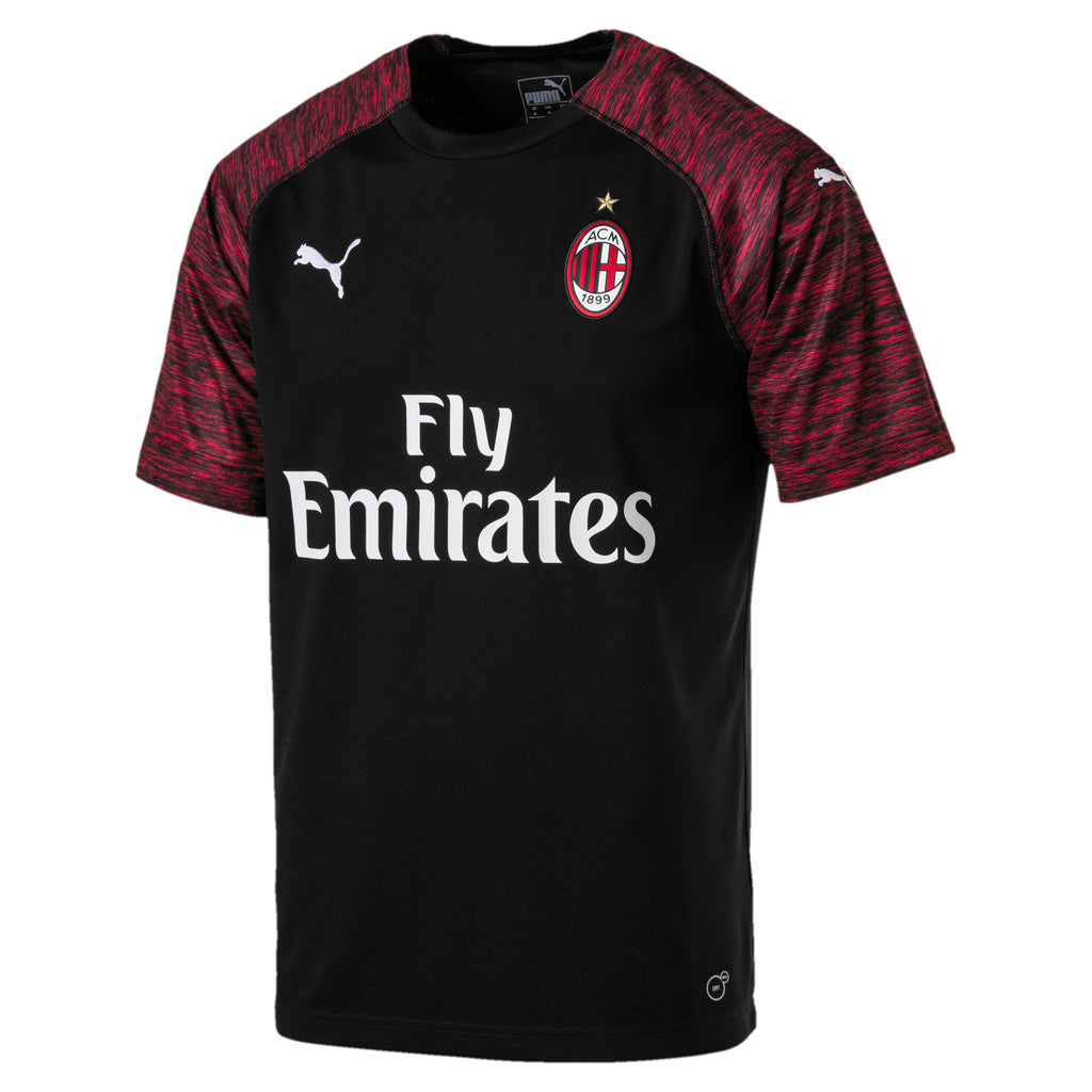 [754428-10] Mens AC Milan Third Jersey W/ Sponsor