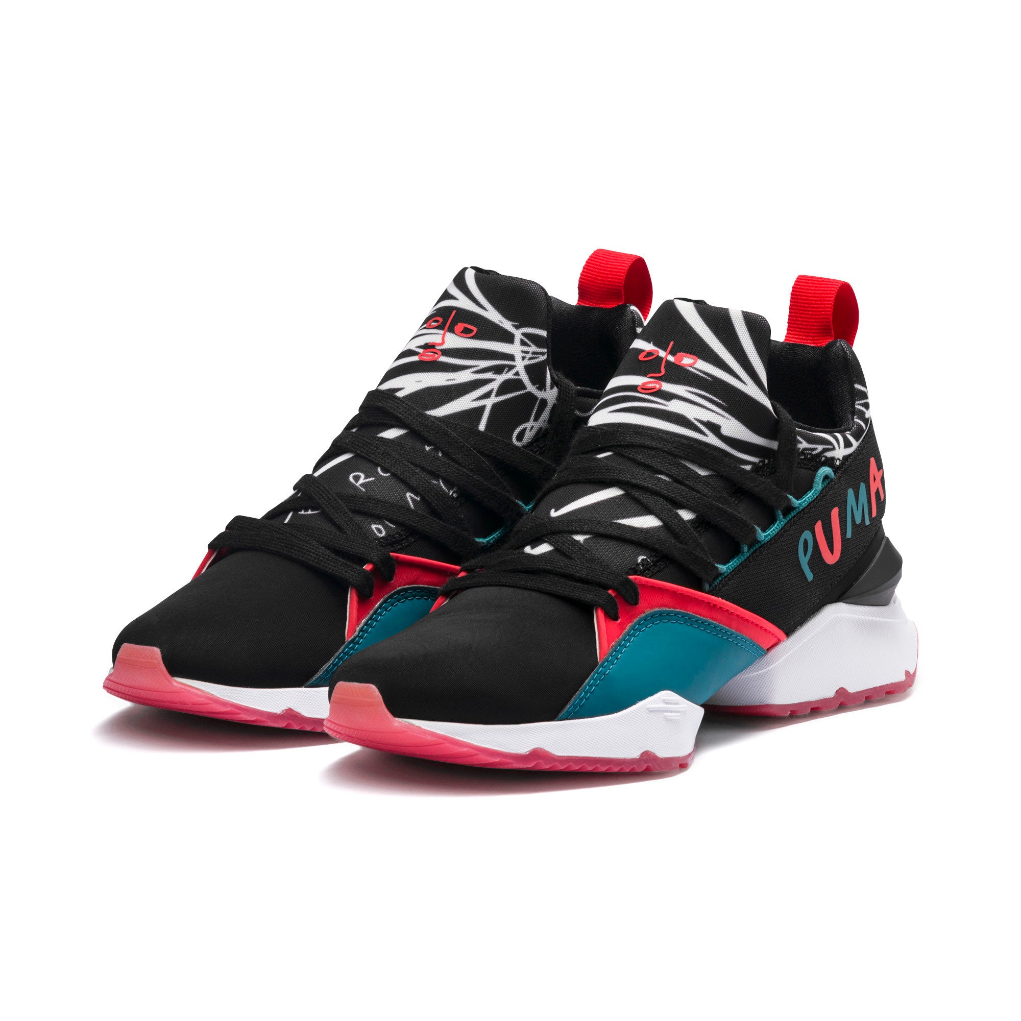 [367769-01] Womens Puma Muse Maia Graphic SM
