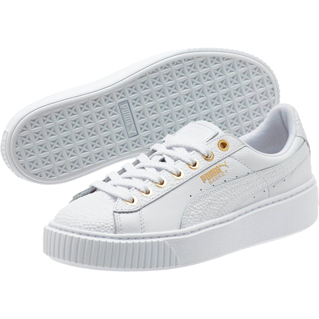[364233-01] Womens Basket Platform Pearlized