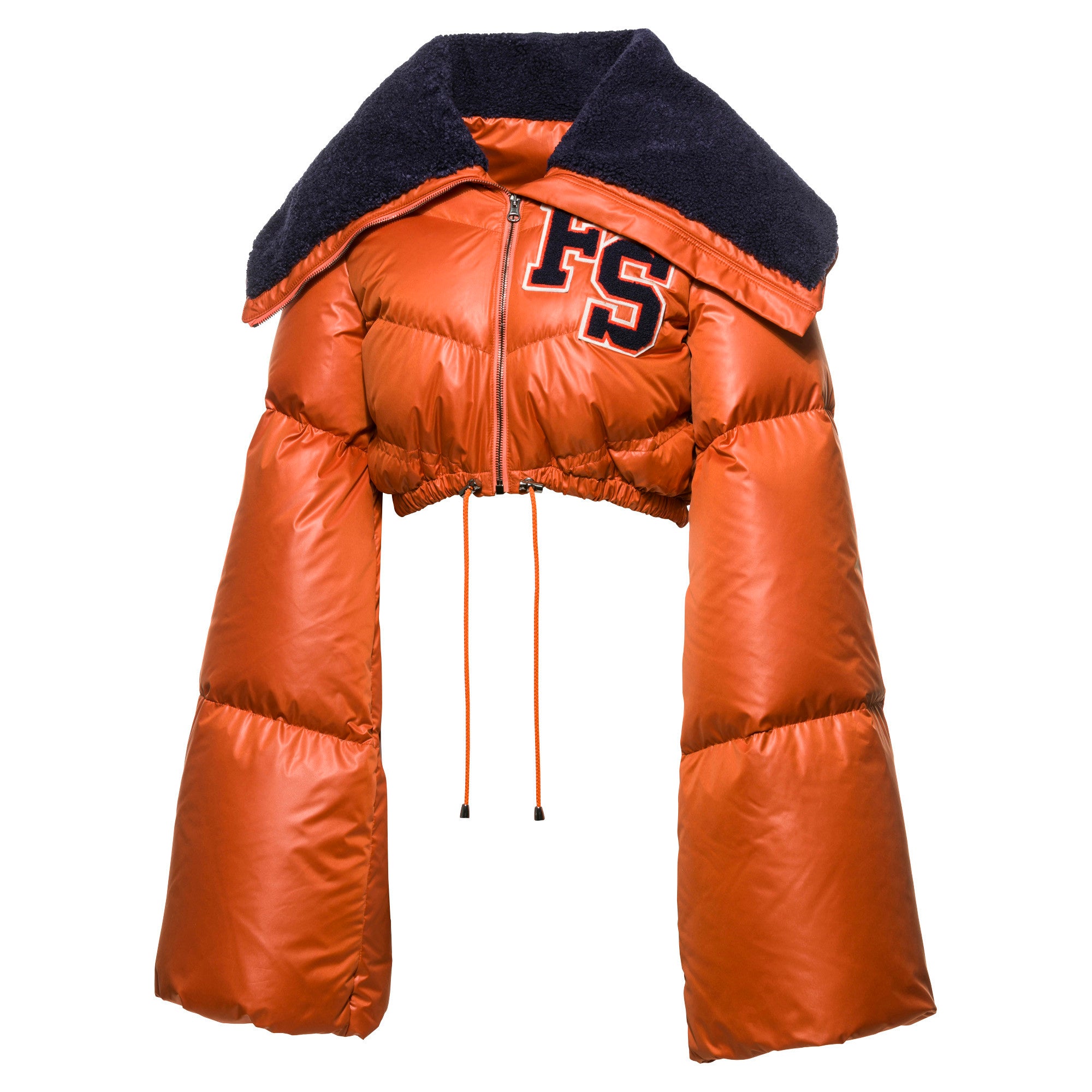 [575818-02] Womens Puma x Fenty by Rihanna Funnel Collar Quilted Jacket