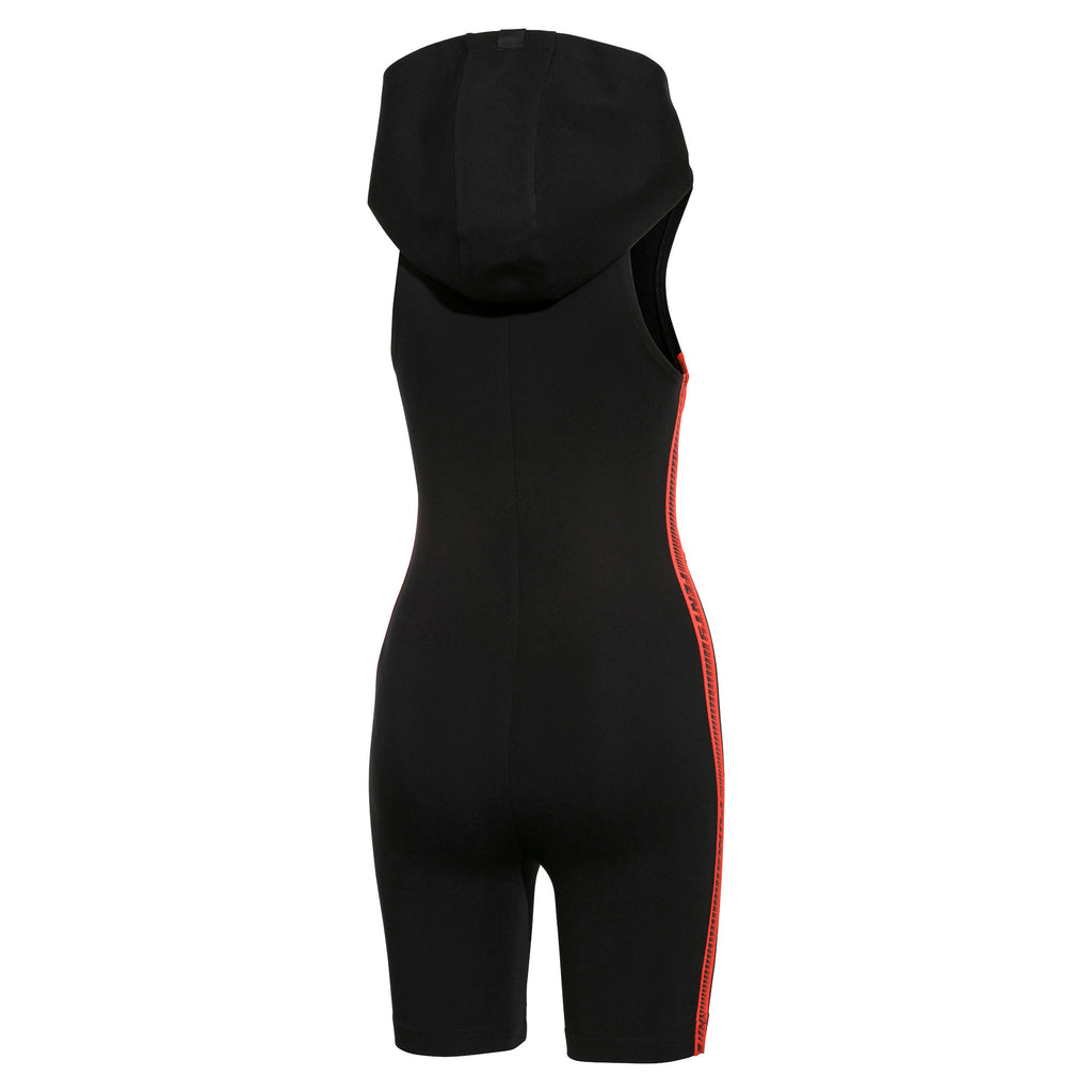 [577265-02] Womens Puma x Fenty by Rihanna Hooded Zip Front Leotard
