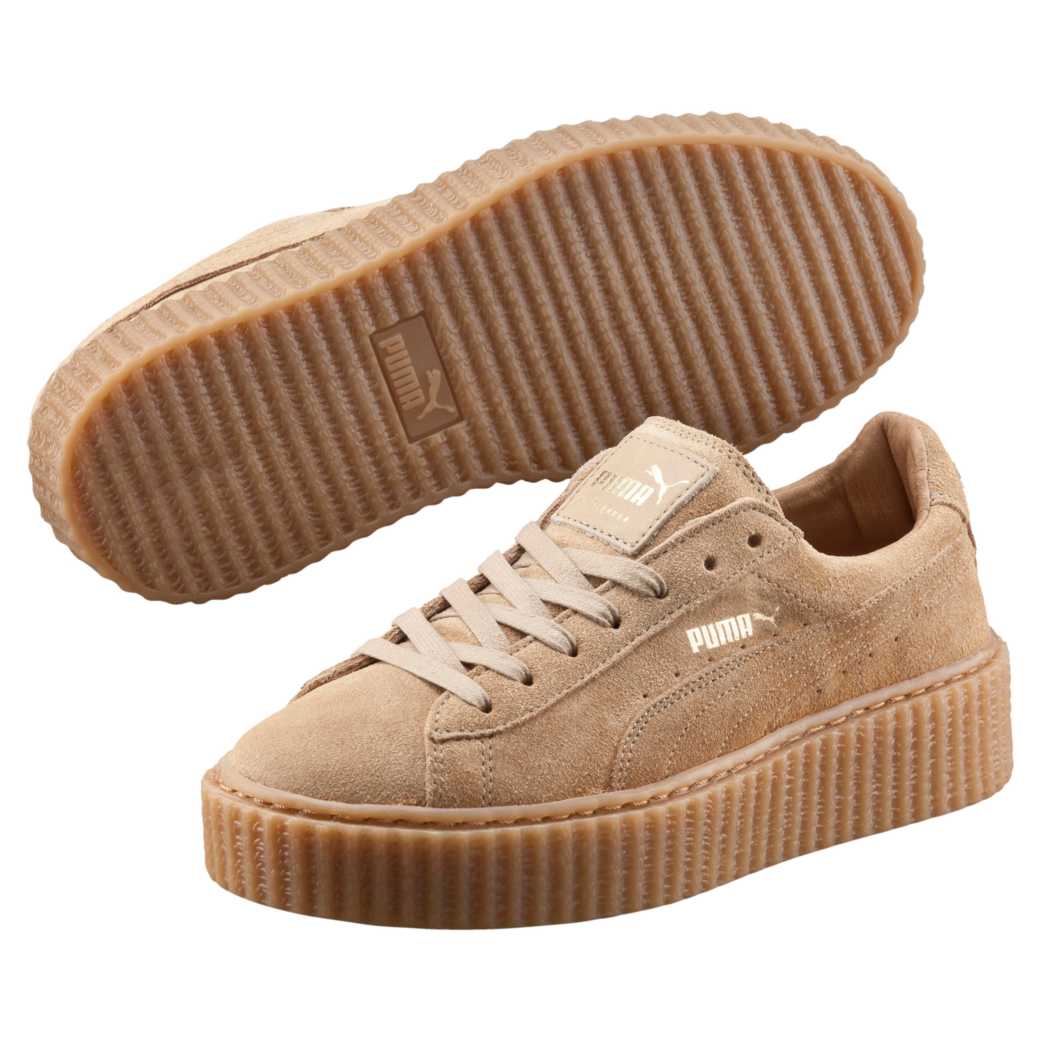 [361005-03] Womens Suede Creepers