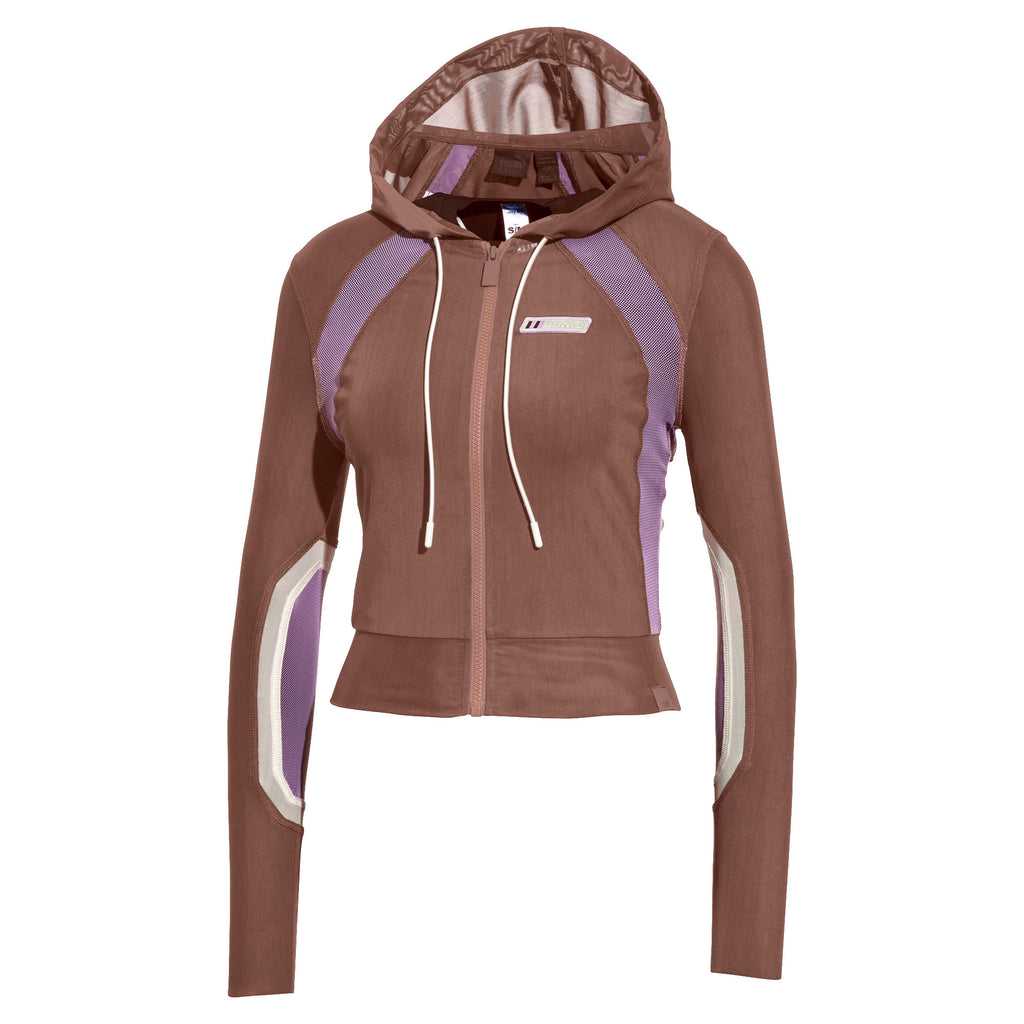 [577304-02] Womens Puma x Fenty by Rihanna Mesh Track Jacket
