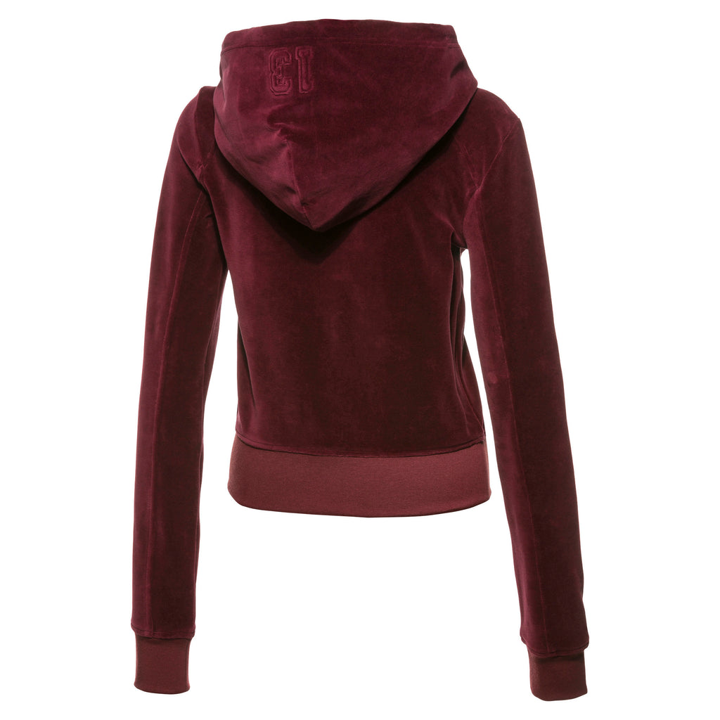 [575862-01] Womens Puma x Fenty by Rihanna Velour Hooded Pullover