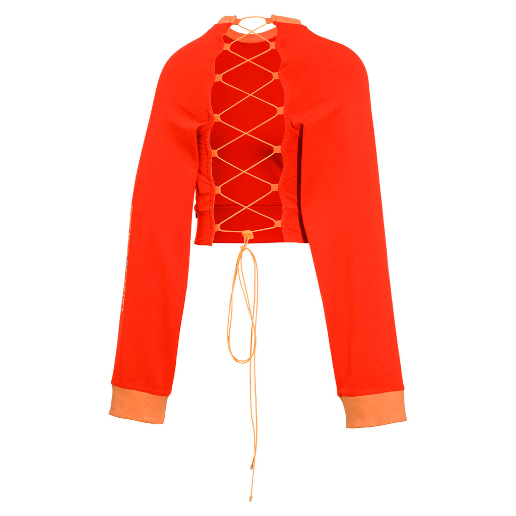 [577290-03] Womens Puma x Fenty by Rihanna Laced Sweatshirt
