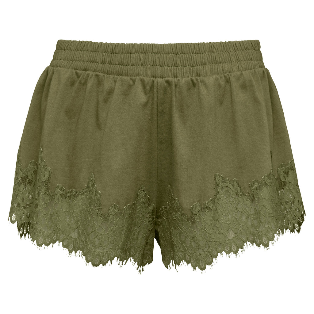 [574302-02] Womens Puma x Fenty by Rihanna Lace Trim Sleepwear Short